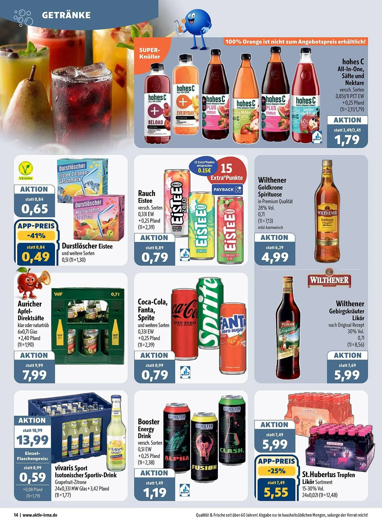 Aktiv Irma Prospekt von 1. September bis 6. September 2025 - Prospekt seite 14
