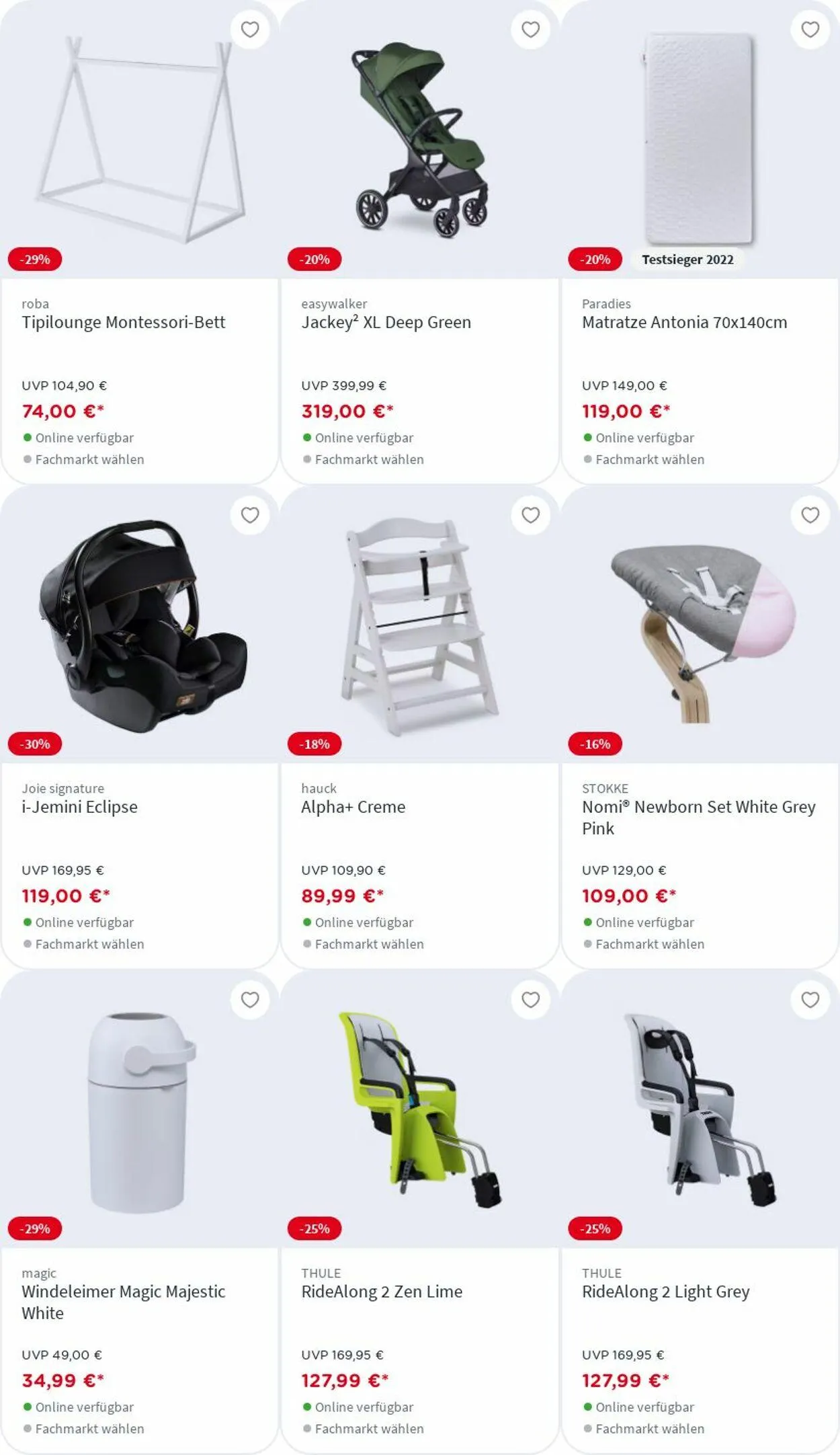 BabyOne Aktueller Prospekt von 7. April bis 13. April 2025 - Prospekt seite 50