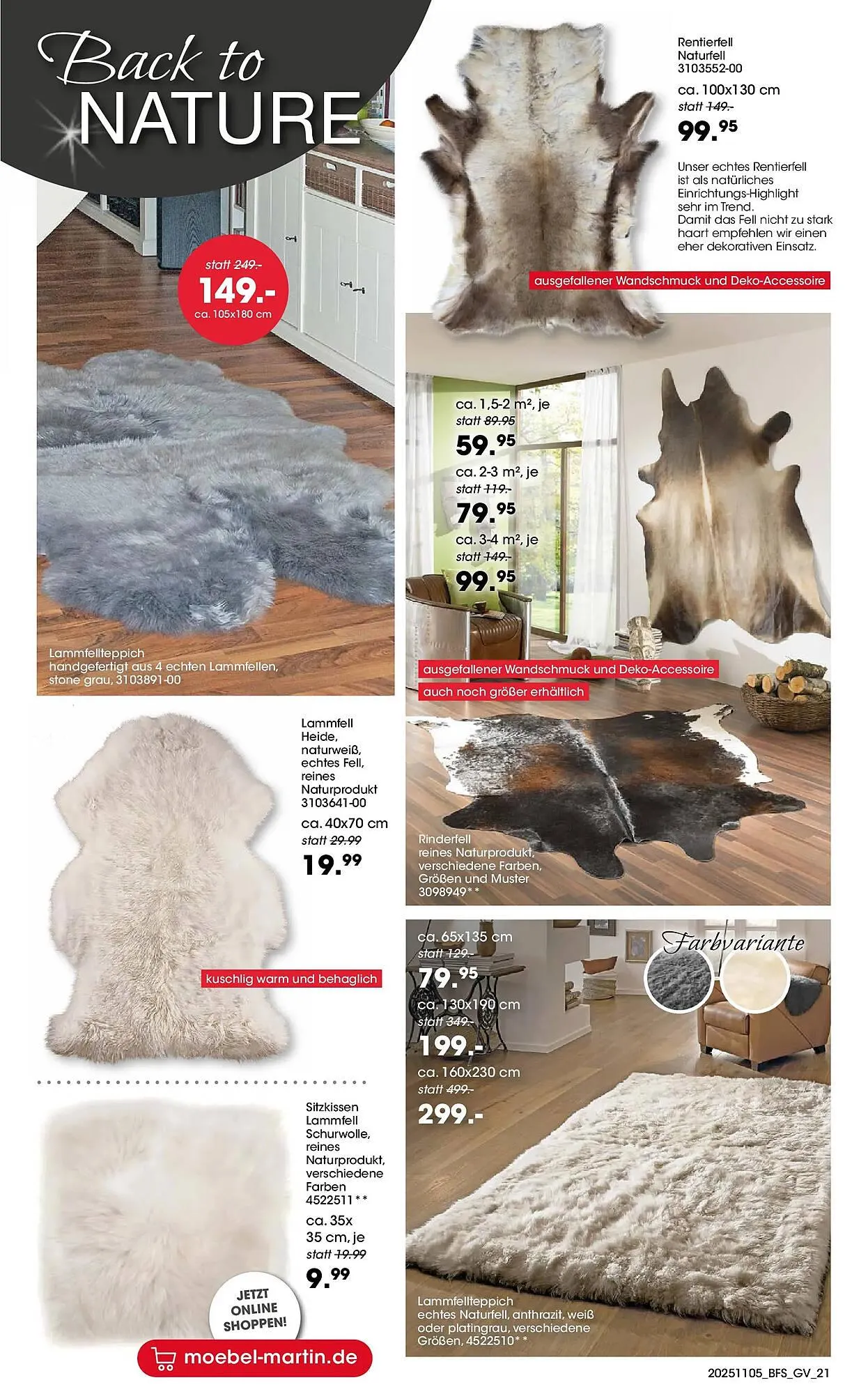 Möbel Martin Prospekt von 4. November bis 16. Dezember 2025 - Prospekt seite 21