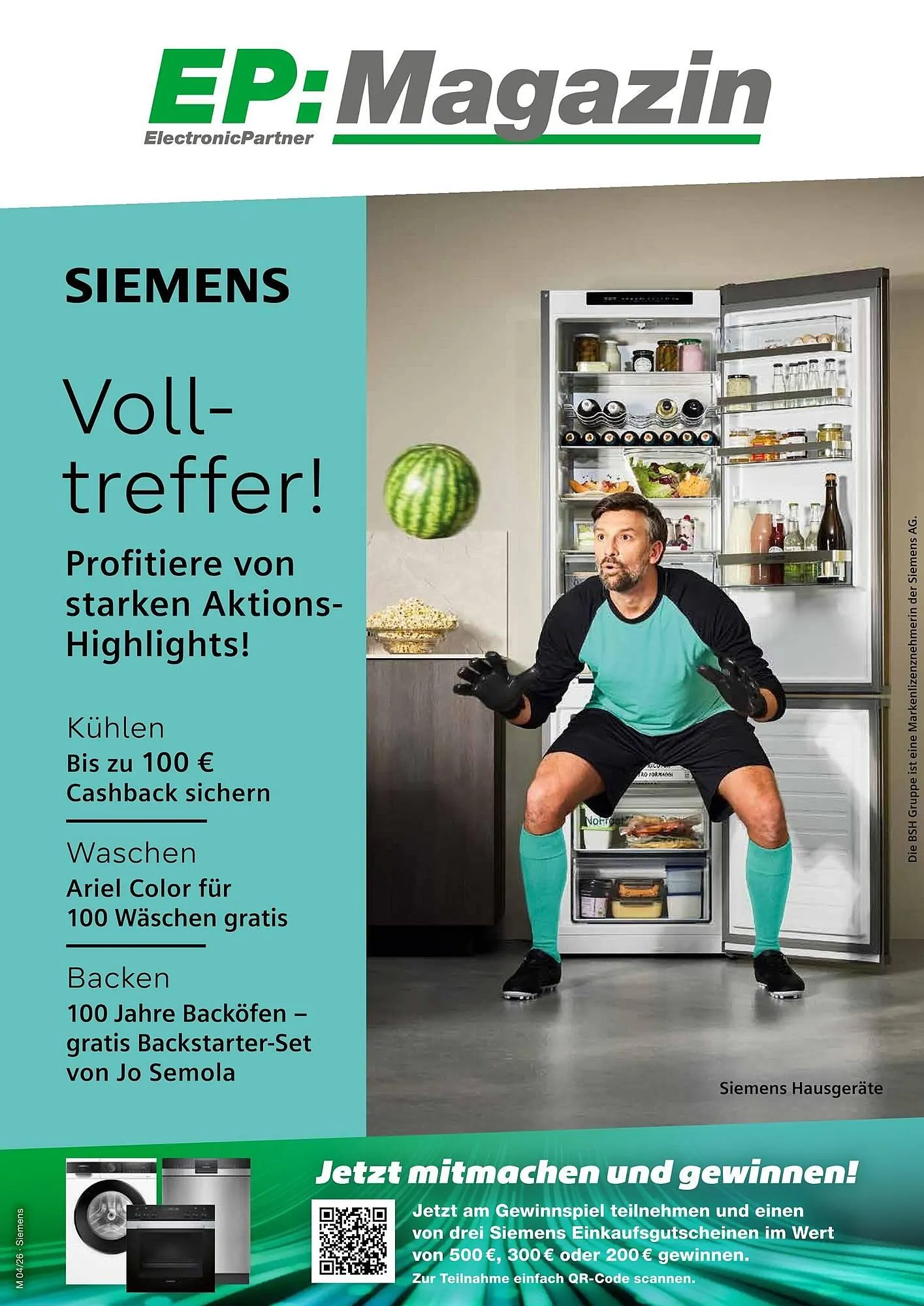 EP Magazin von 1. April bis 14. April 2026 - Prospekt seite 1