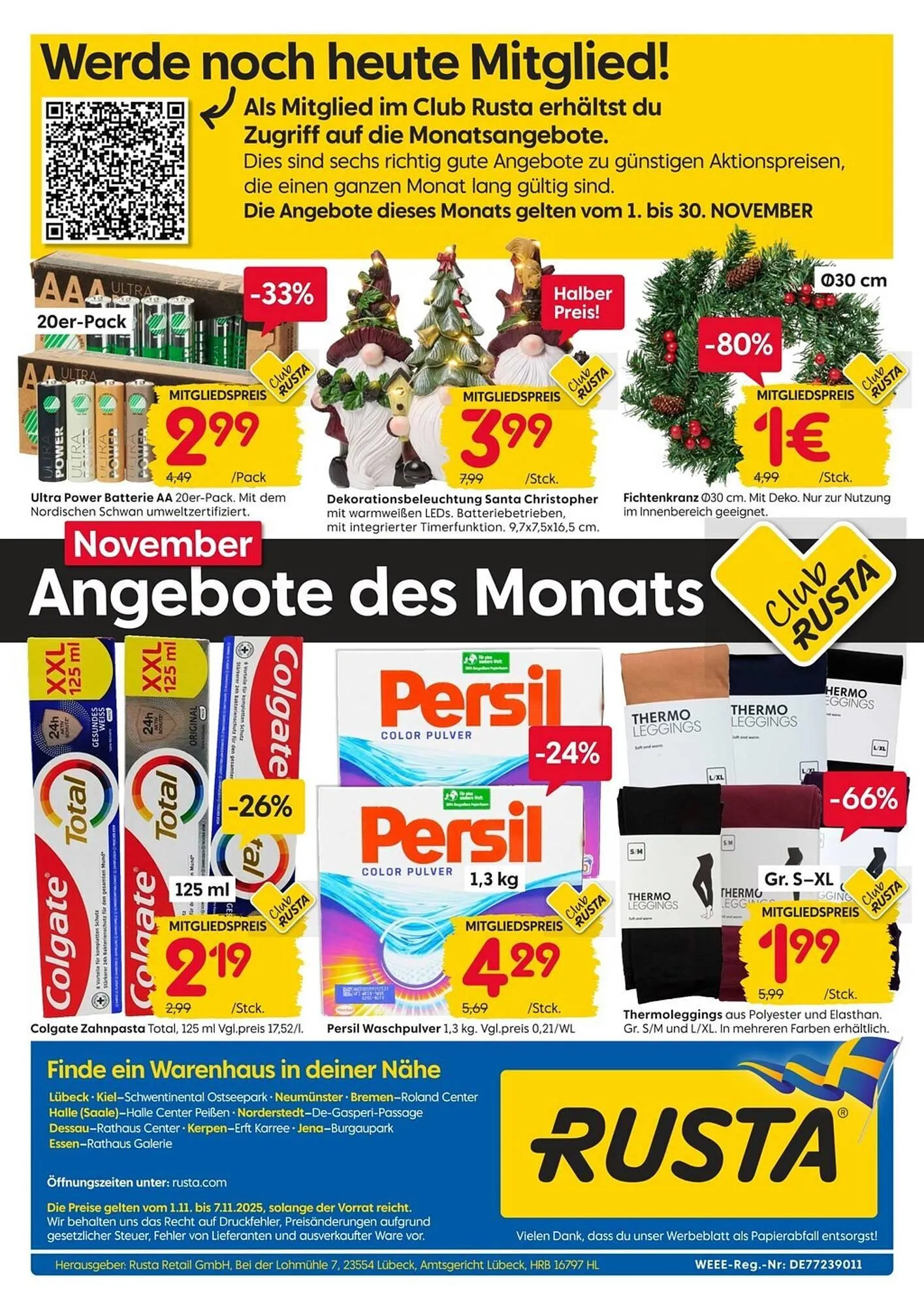 Rusta Prospekt von 1. November bis 7. November 2025 - Prospekt seite 18