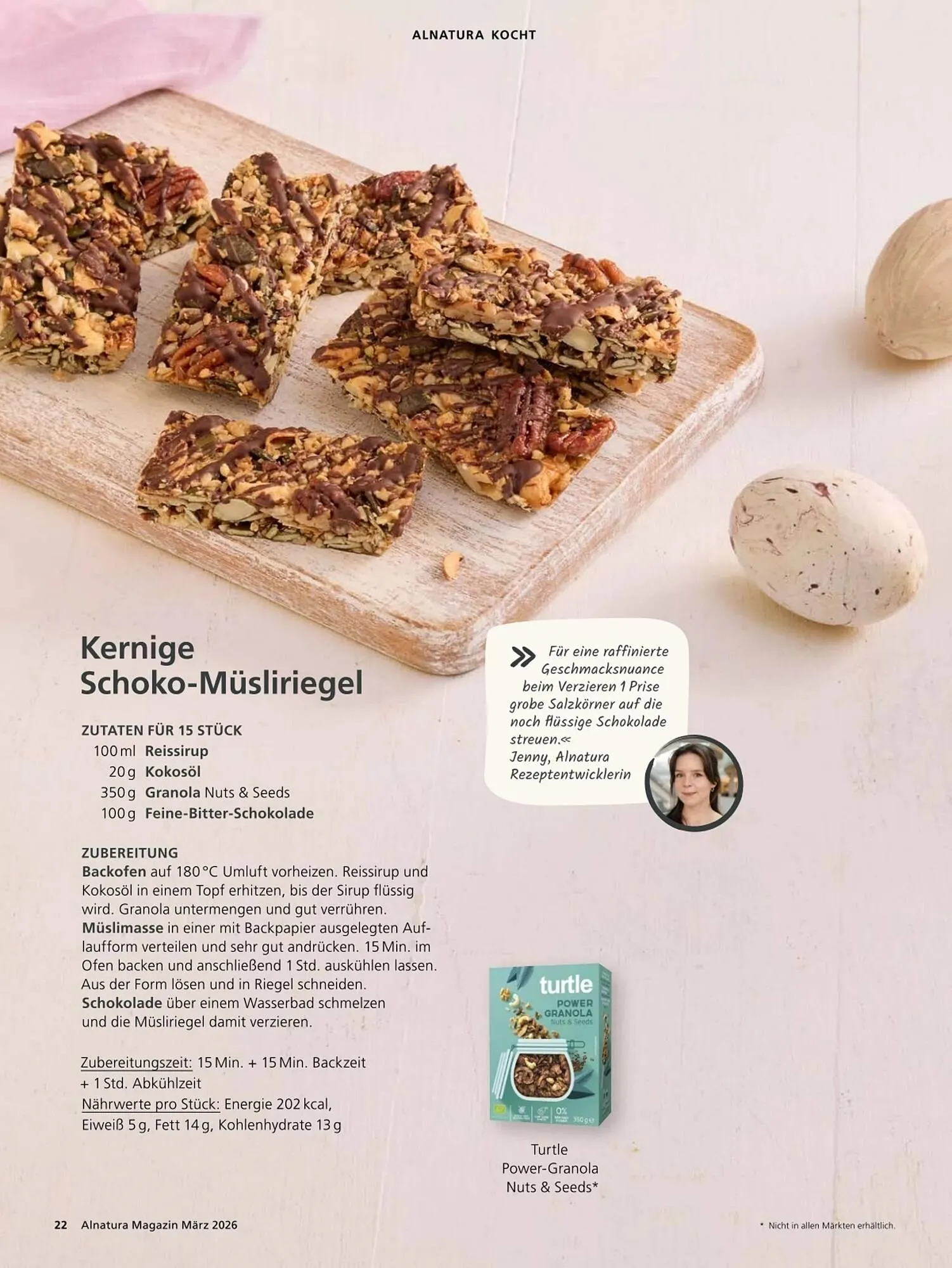 Alnatura Magazin von 4. März bis 1. April 2026 - Prospekt seite 22