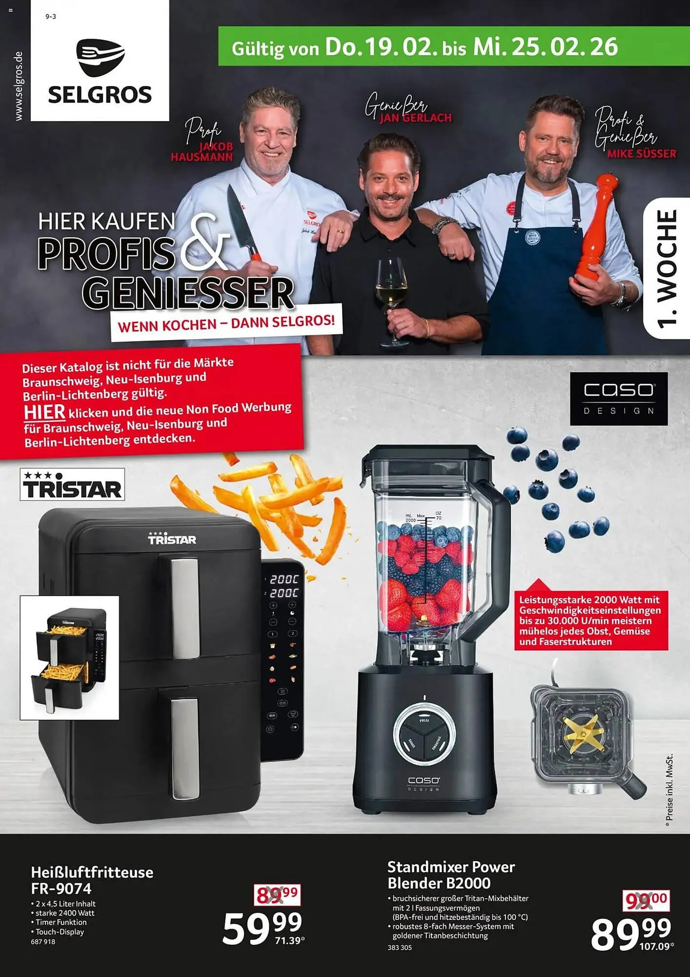 Selgros Prospekt - 1