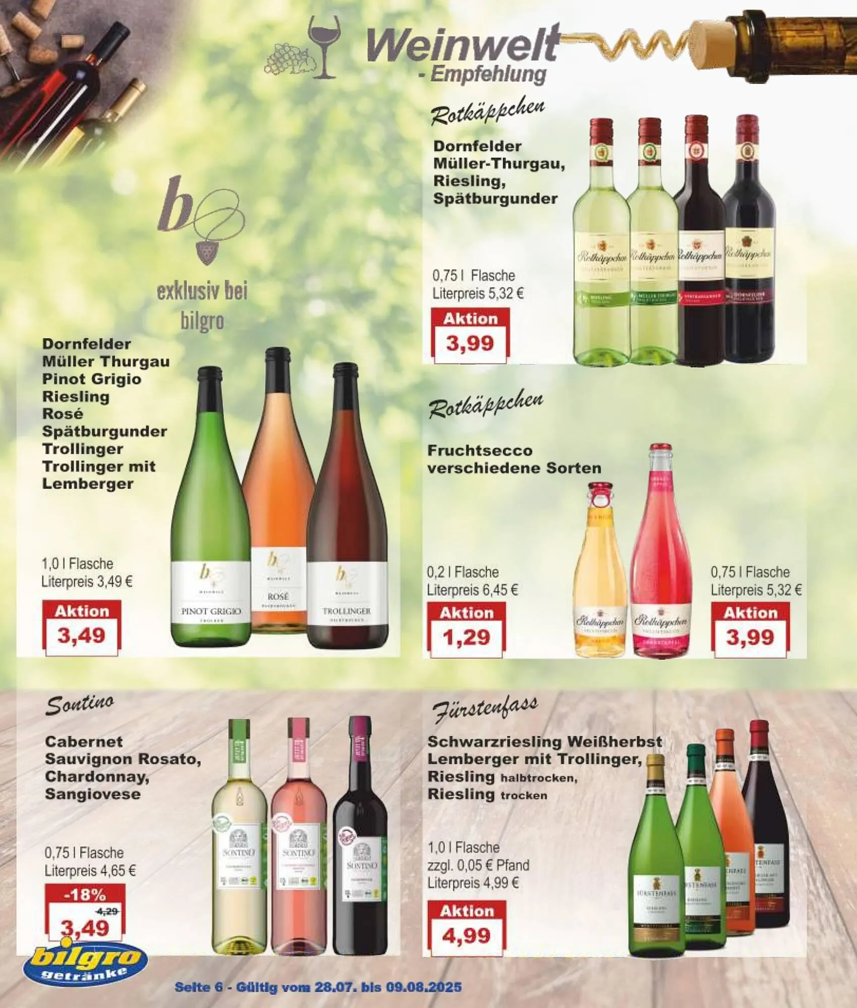 Bilgro Prospekt von 28. Juli bis 2. August 2025 - Prospekt seite 6