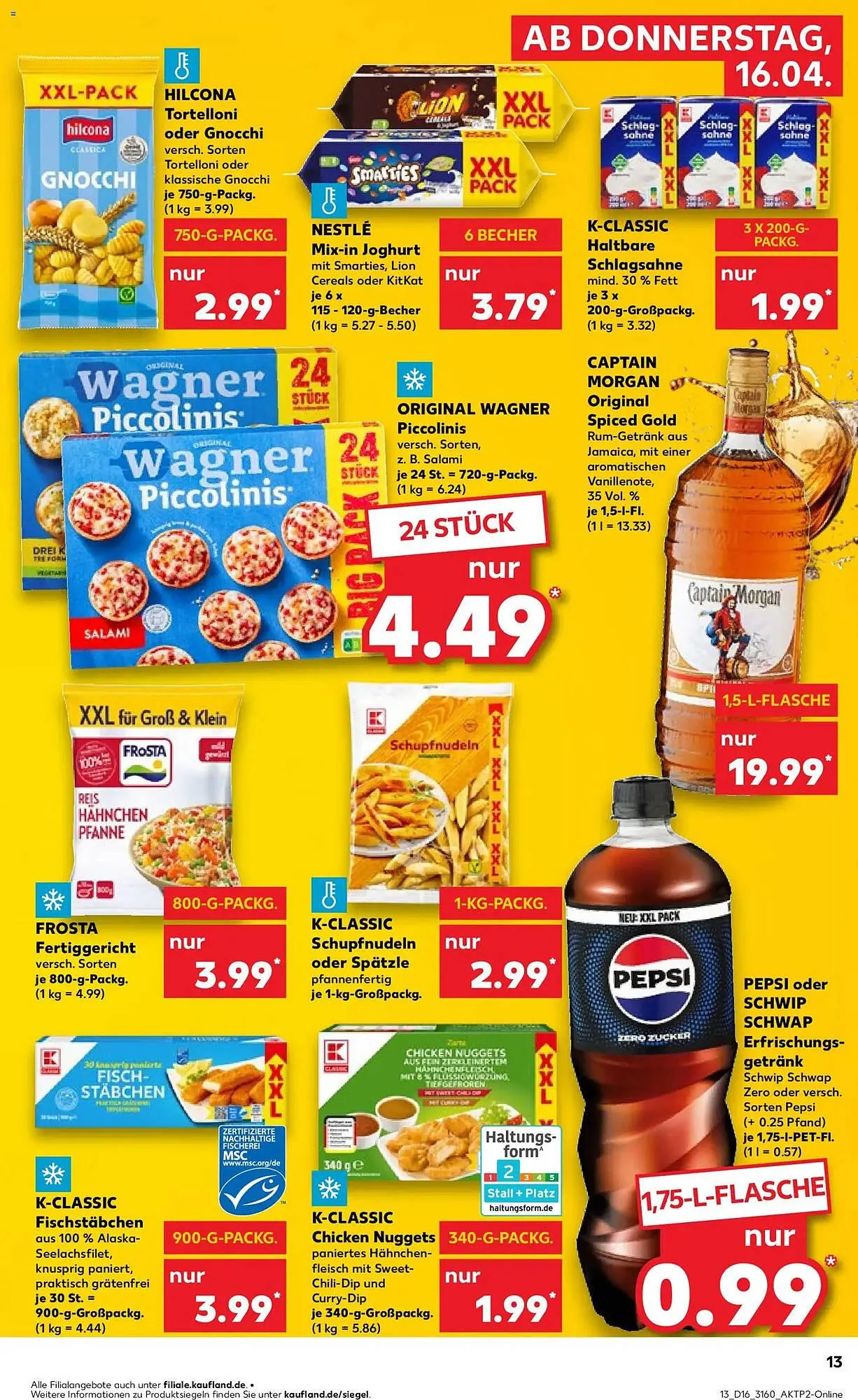 Kaufland Prospekt von 16. April bis 22. April 2026 - Prospekt seite 13