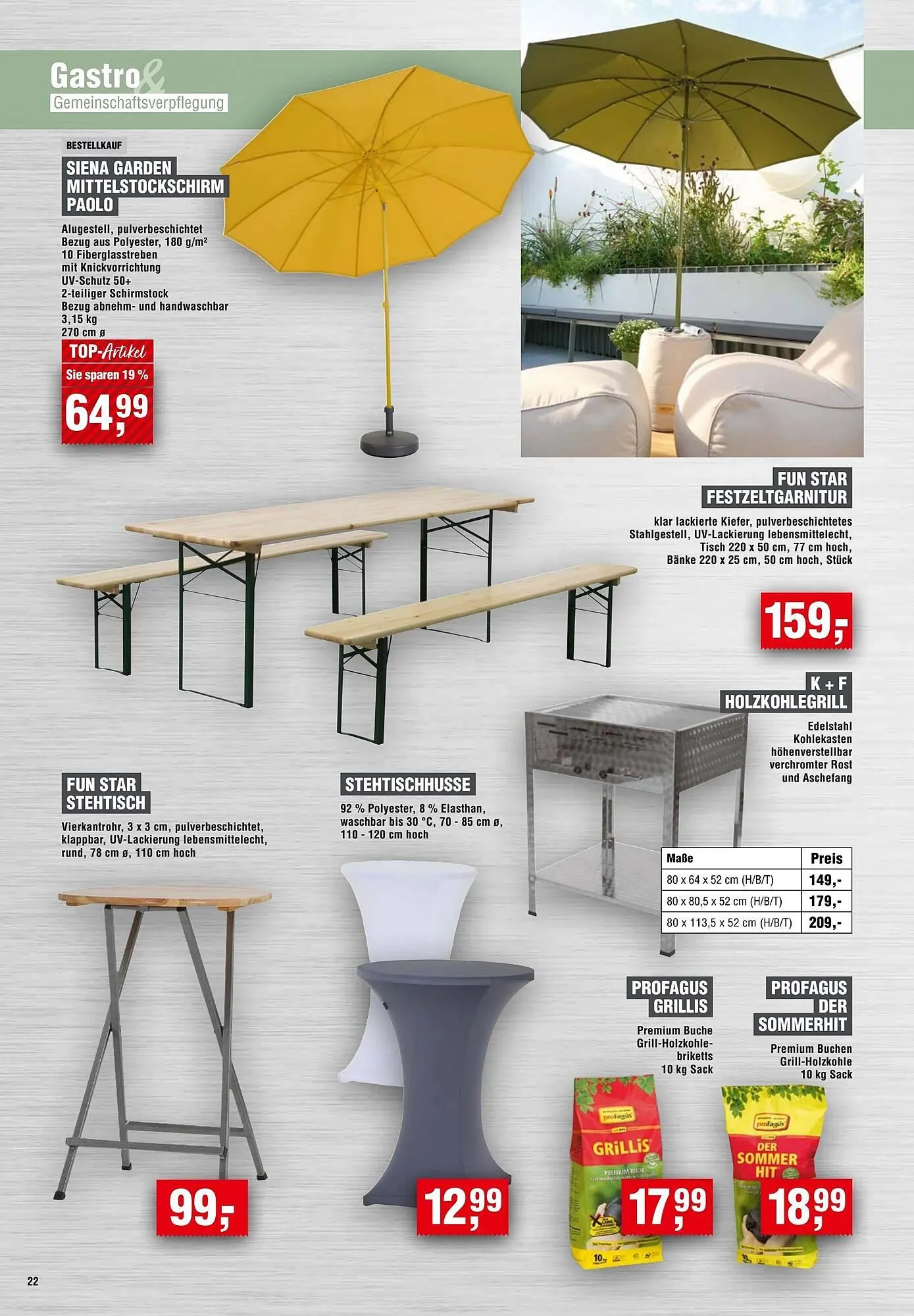 Handelshof Prospekt von 1. April bis 30. April 2025 - Prospekt seite 22