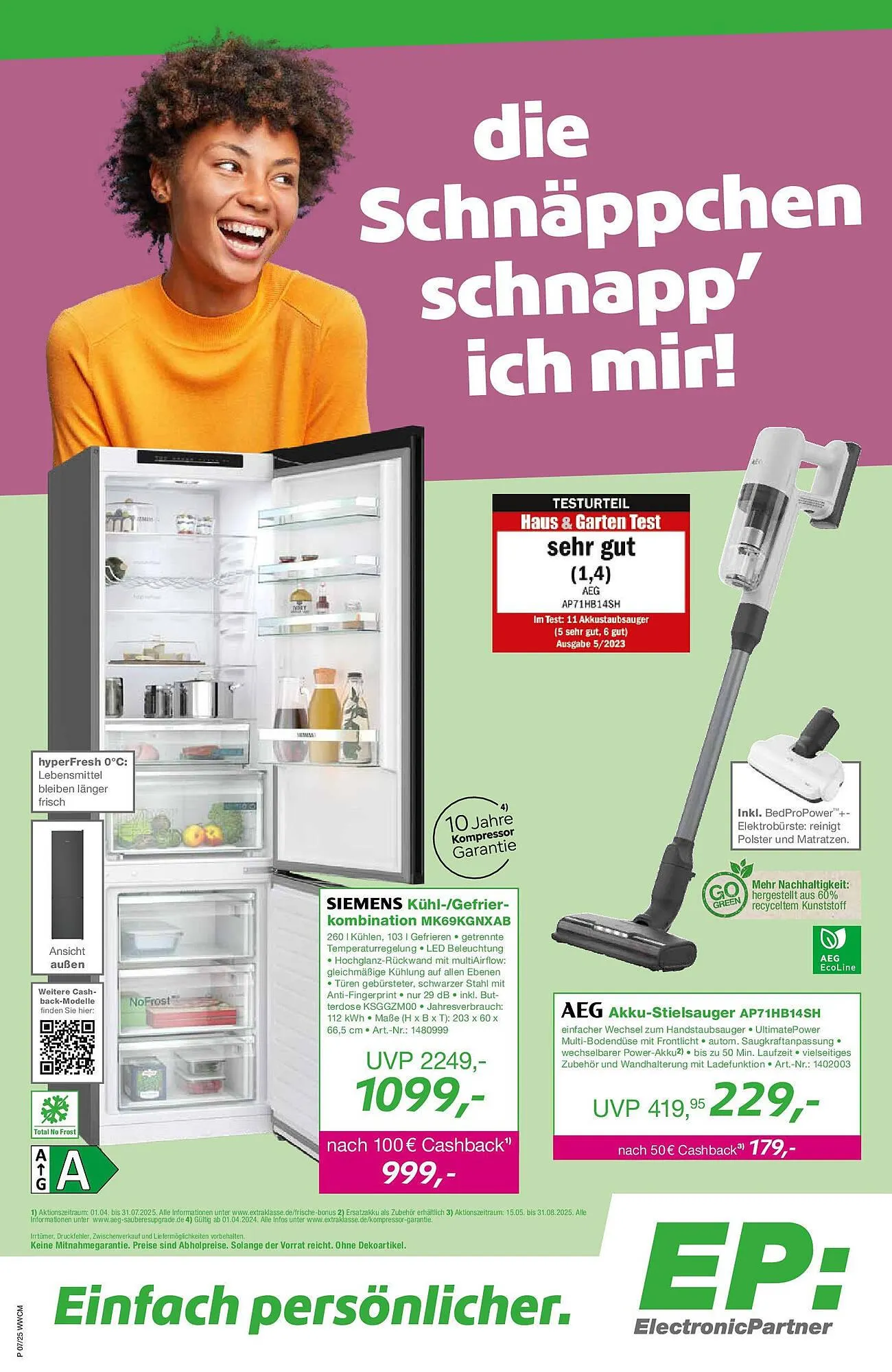 EP Prospekt von 26. Juni bis 12. Juli 2025 - Prospekt seite 1