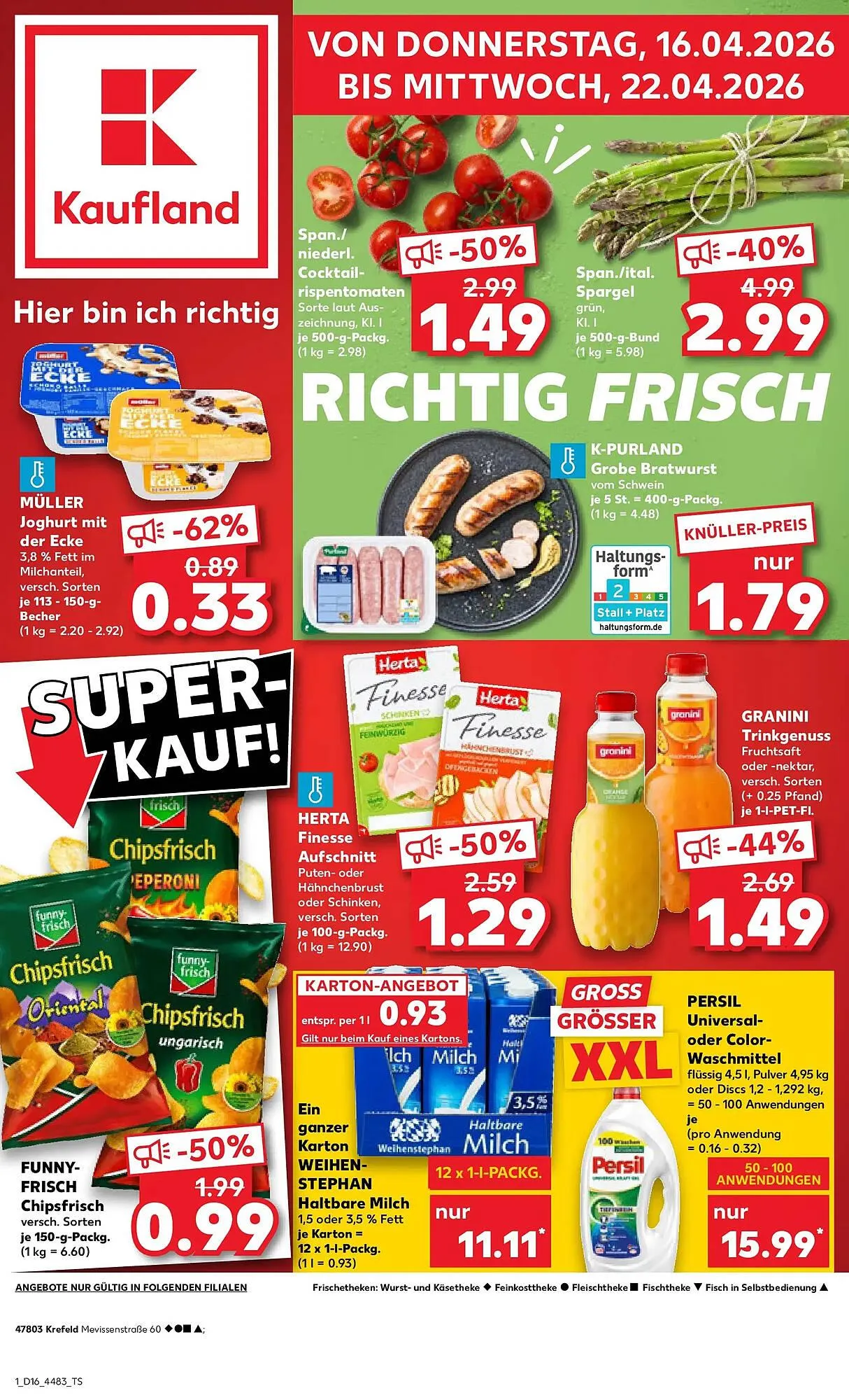 Kaufland Prospekt von 12. April bis 15. April 2026 - Prospekt seite 13