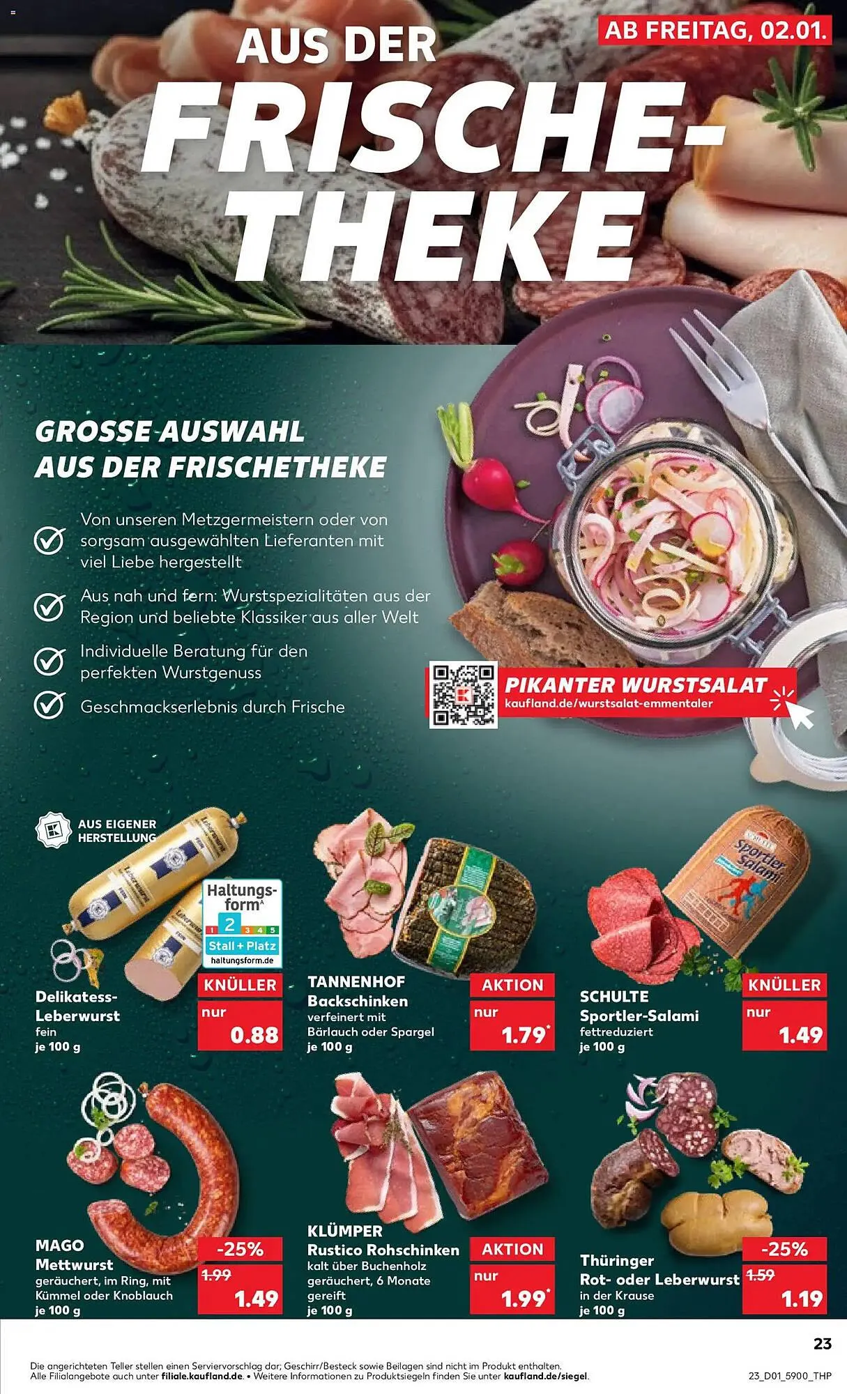 Kaufland Prospekt von 2. Januar bis 7. Januar 2026 - Prospekt seite 23