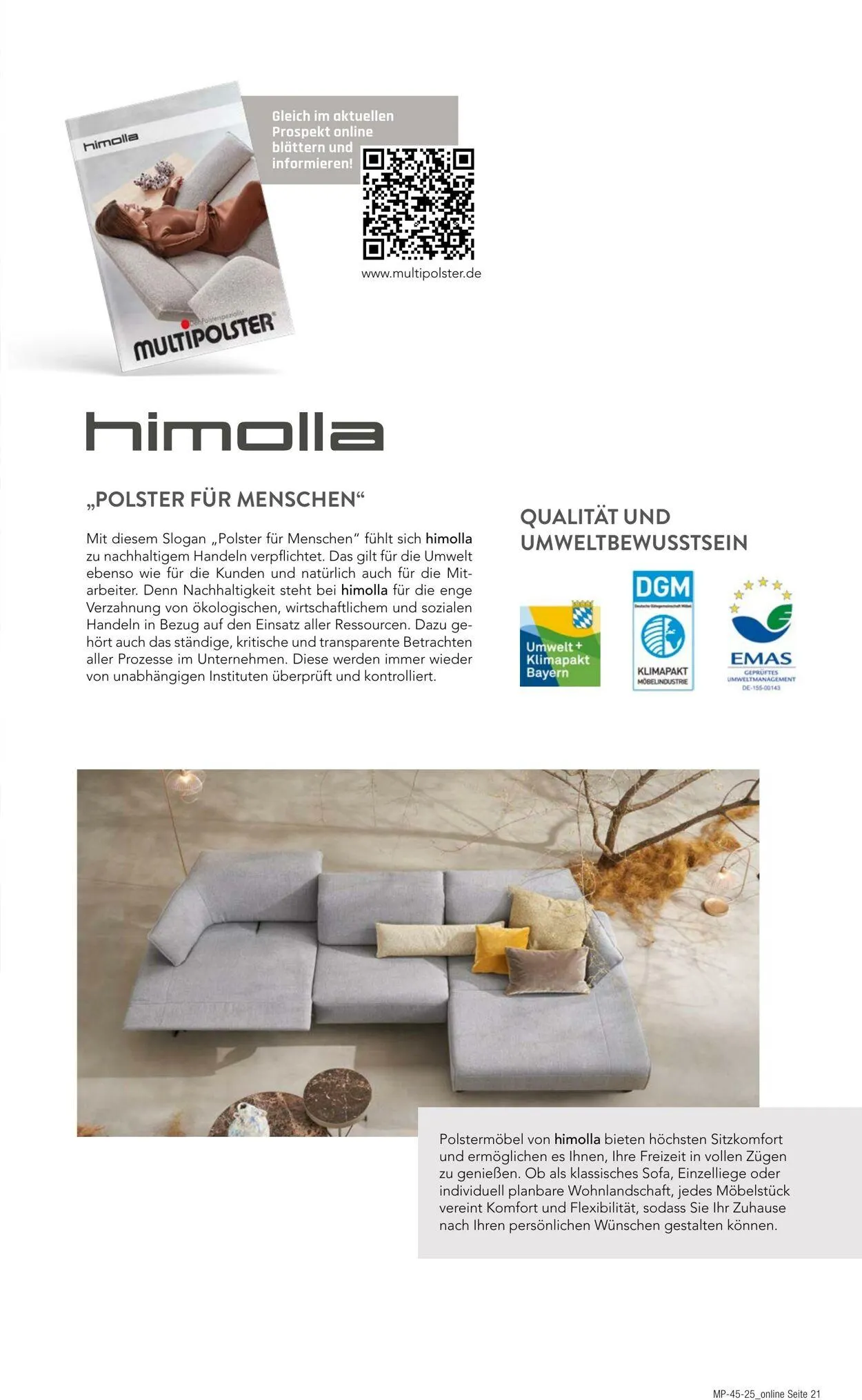 Multipolster Aktueller Prospekt von 5. November bis 19. November 2025 - Prospekt seite 21
