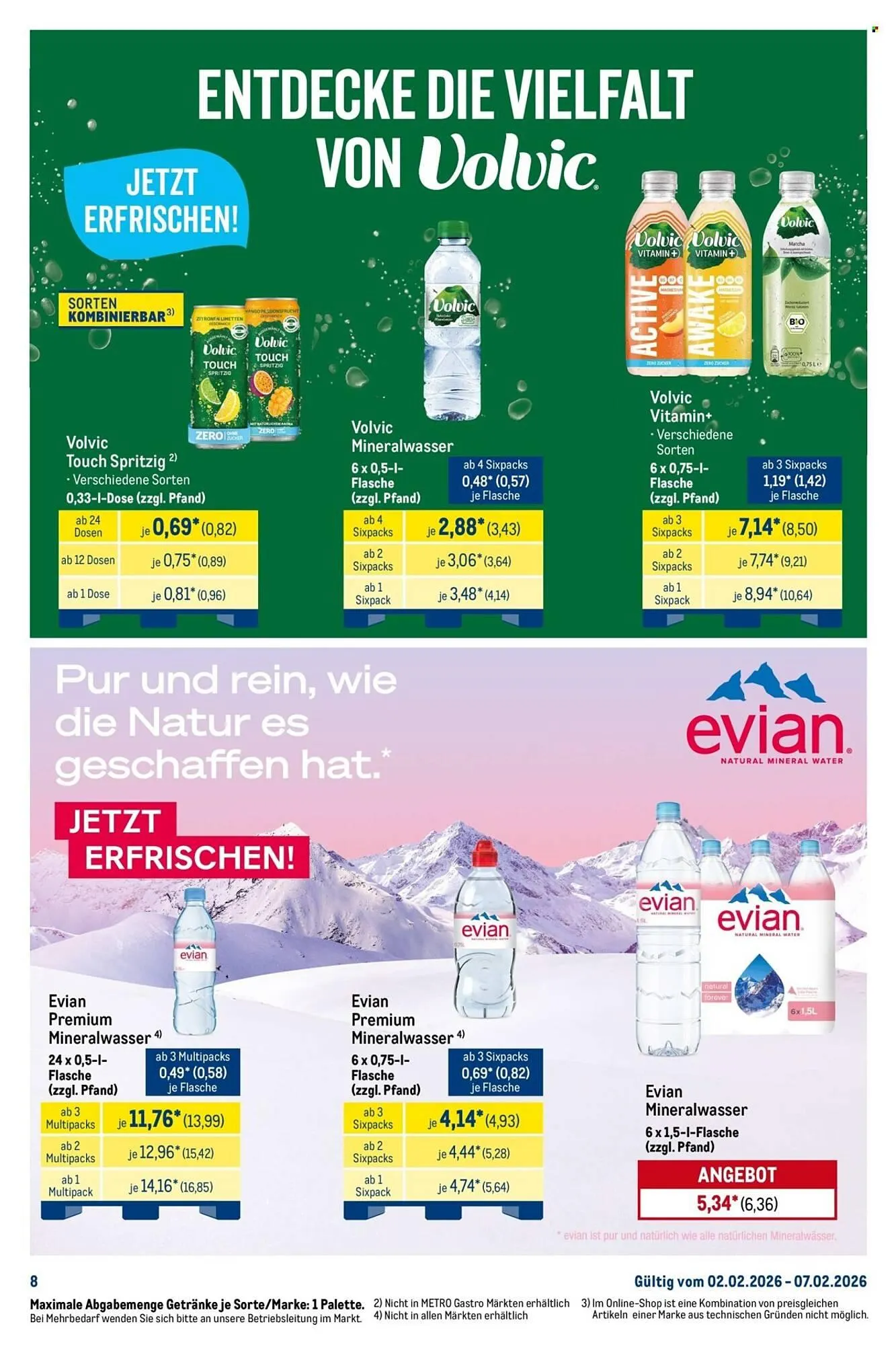 METRO Prospekt von 2. Februar bis 7. Februar 2026 - Prospekt seite 8