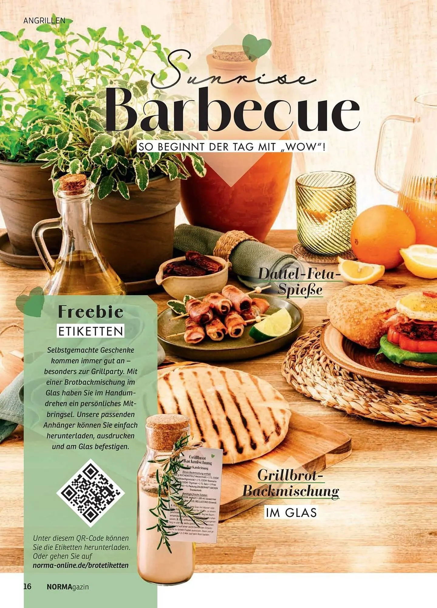 Norma Magazin von 1. Mai bis 30. Juni 2026 - Prospekt seite 16
