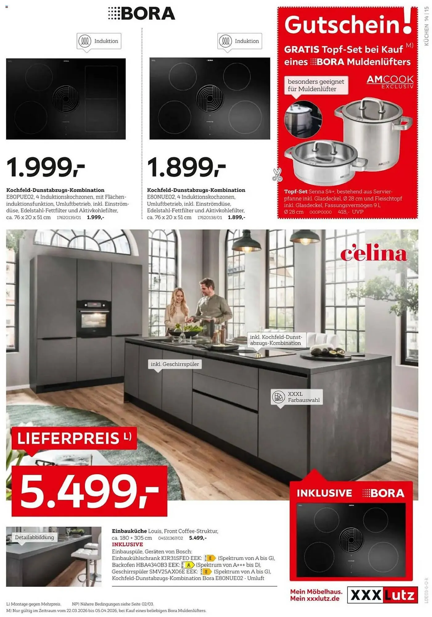 XXXLutz Prospekt von 22. März bis 4. April 2026 - Prospekt seite 15