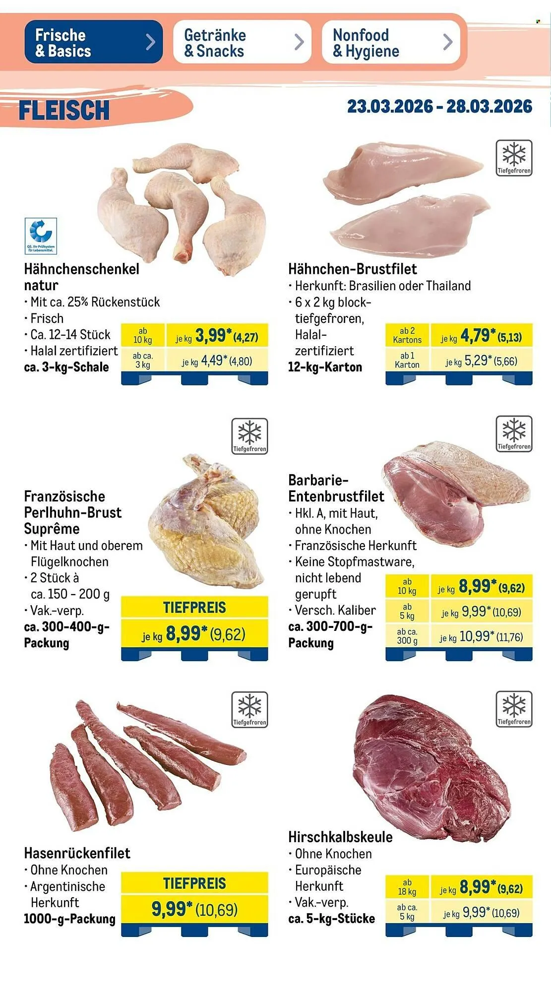 METRO Prospekt von 23. März bis 28. März 2026 - Prospekt seite 9
