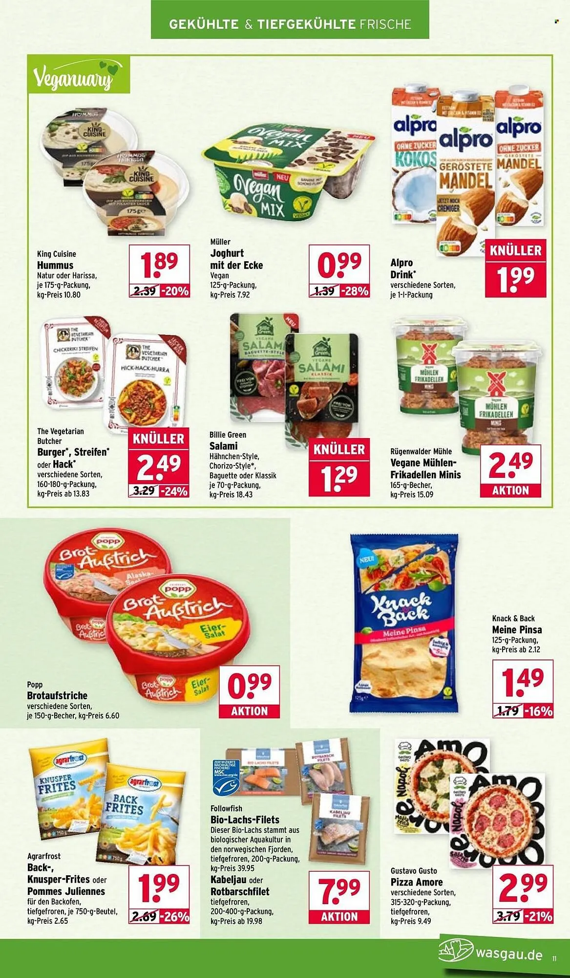 Wasgau Prospekt von 19. Januar bis 24. Januar 2026 - Prospekt seite 11