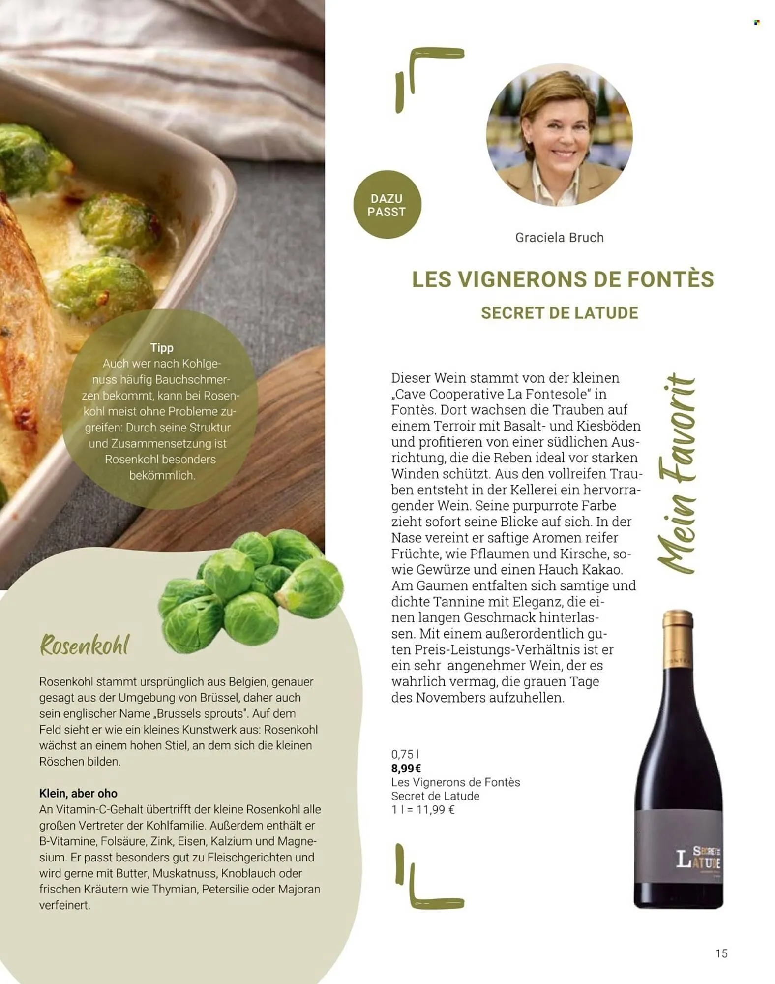 Globus Prospekt von 1. November bis 30. November 2025 - Prospekt seite 15