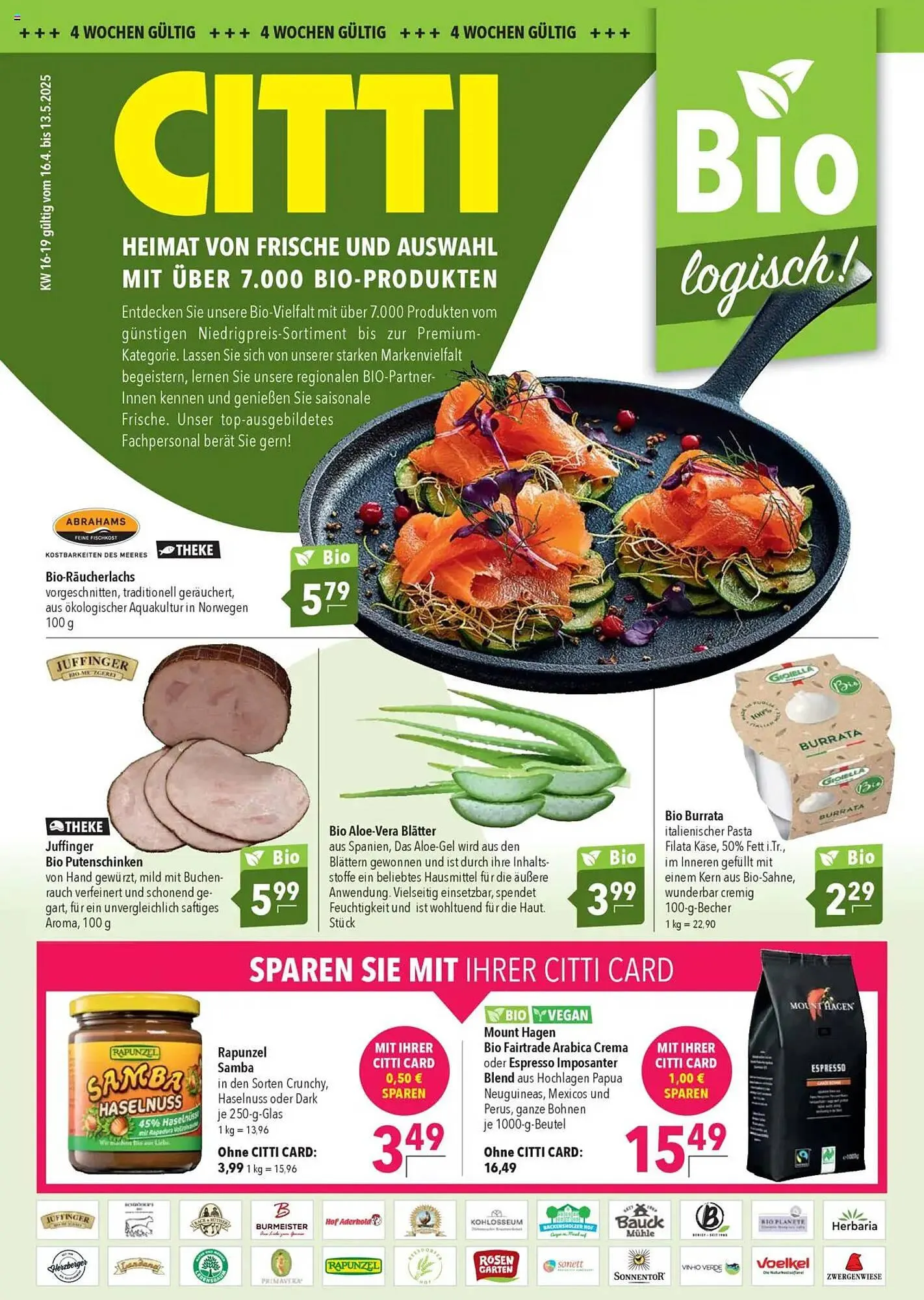 CITTI Markt Prospekt von 16. April bis 13. Mai 2025 - Prospekt seite 1