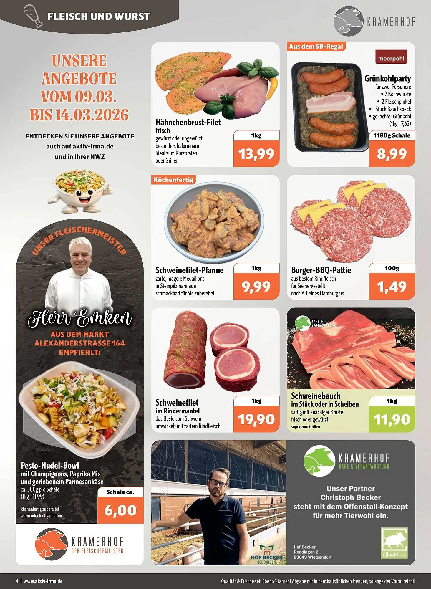 Aktiv Irma Prospekt von 9. März bis 14. März 2026 - Prospekt seite 4
