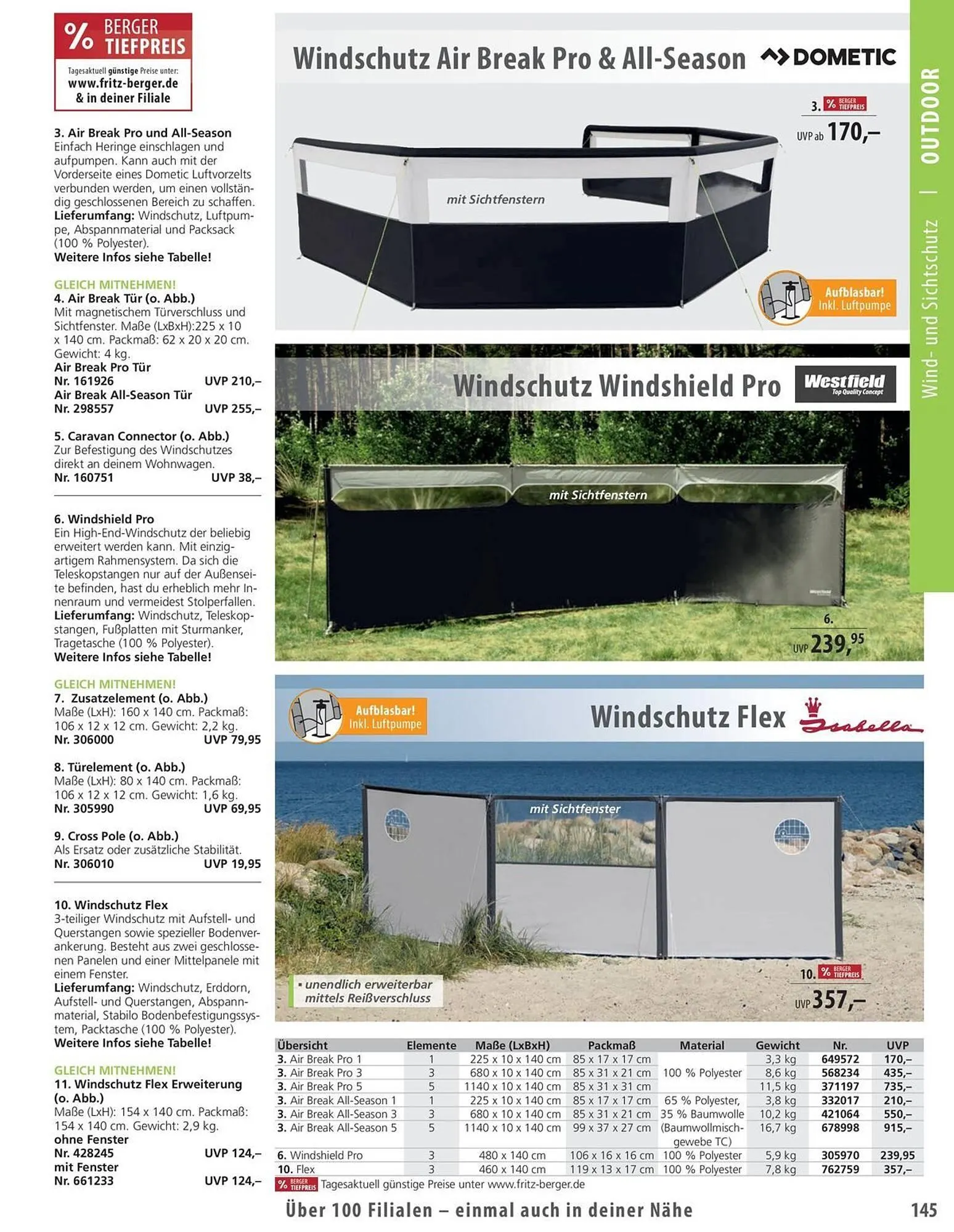 Fritz Berger Prospekt von 27. Mai bis 31. Dezember 2025 - Prospekt seite 145