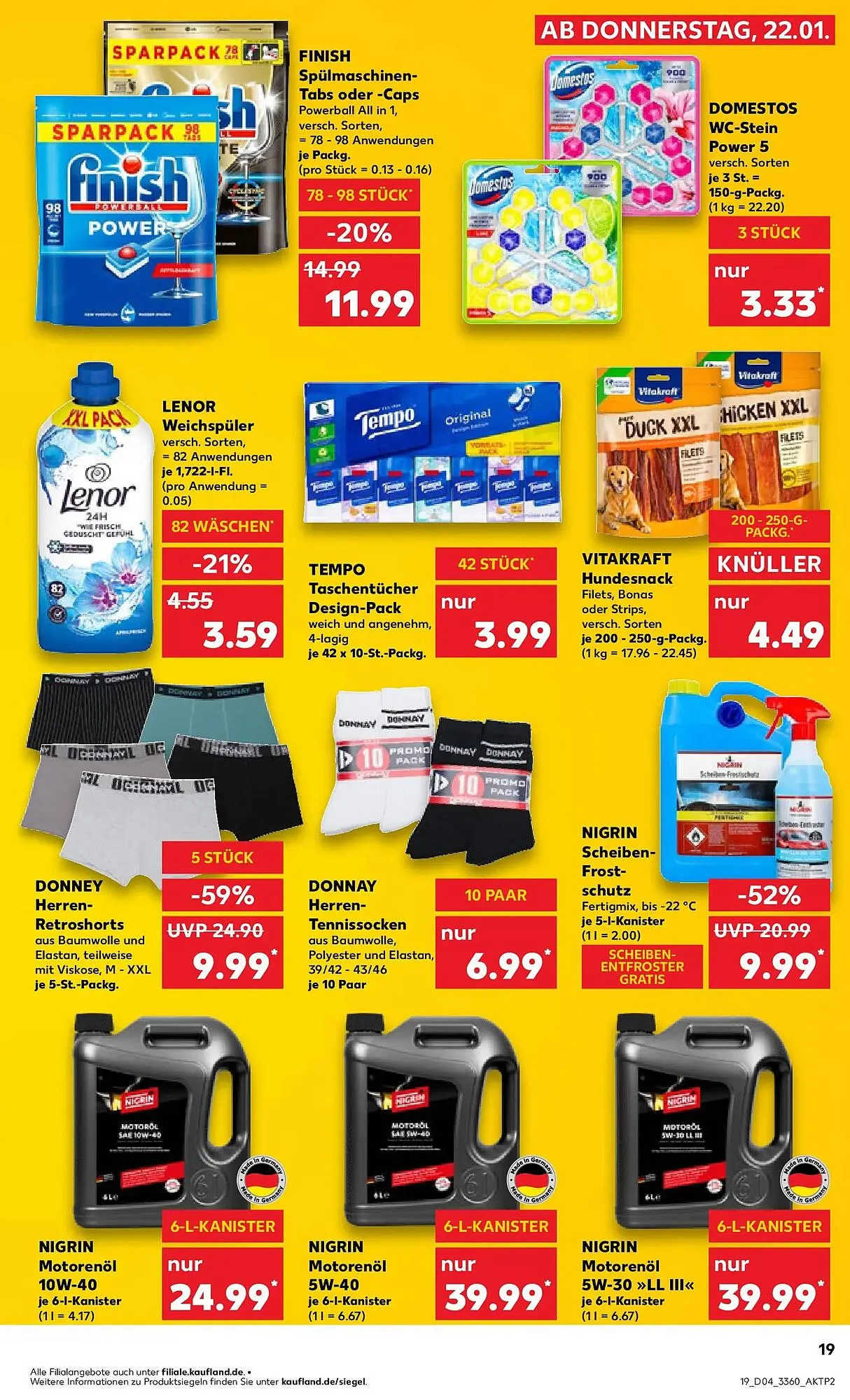 Kaufland Prospekt von 25. Januar bis 28. Januar 2026 - Prospekt seite 19