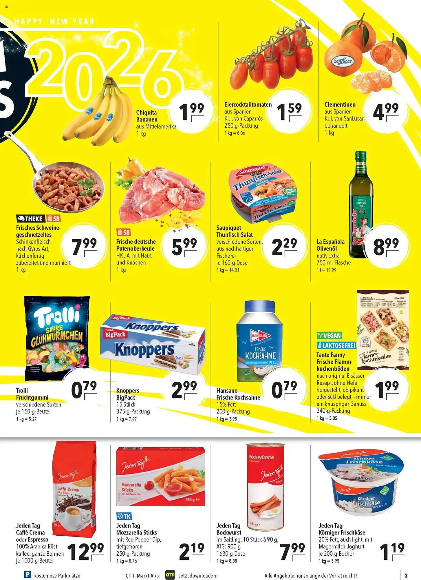 CITTI Markt Prospekt von 2. Januar bis 6. Januar 2026 - Prospekt seite 5