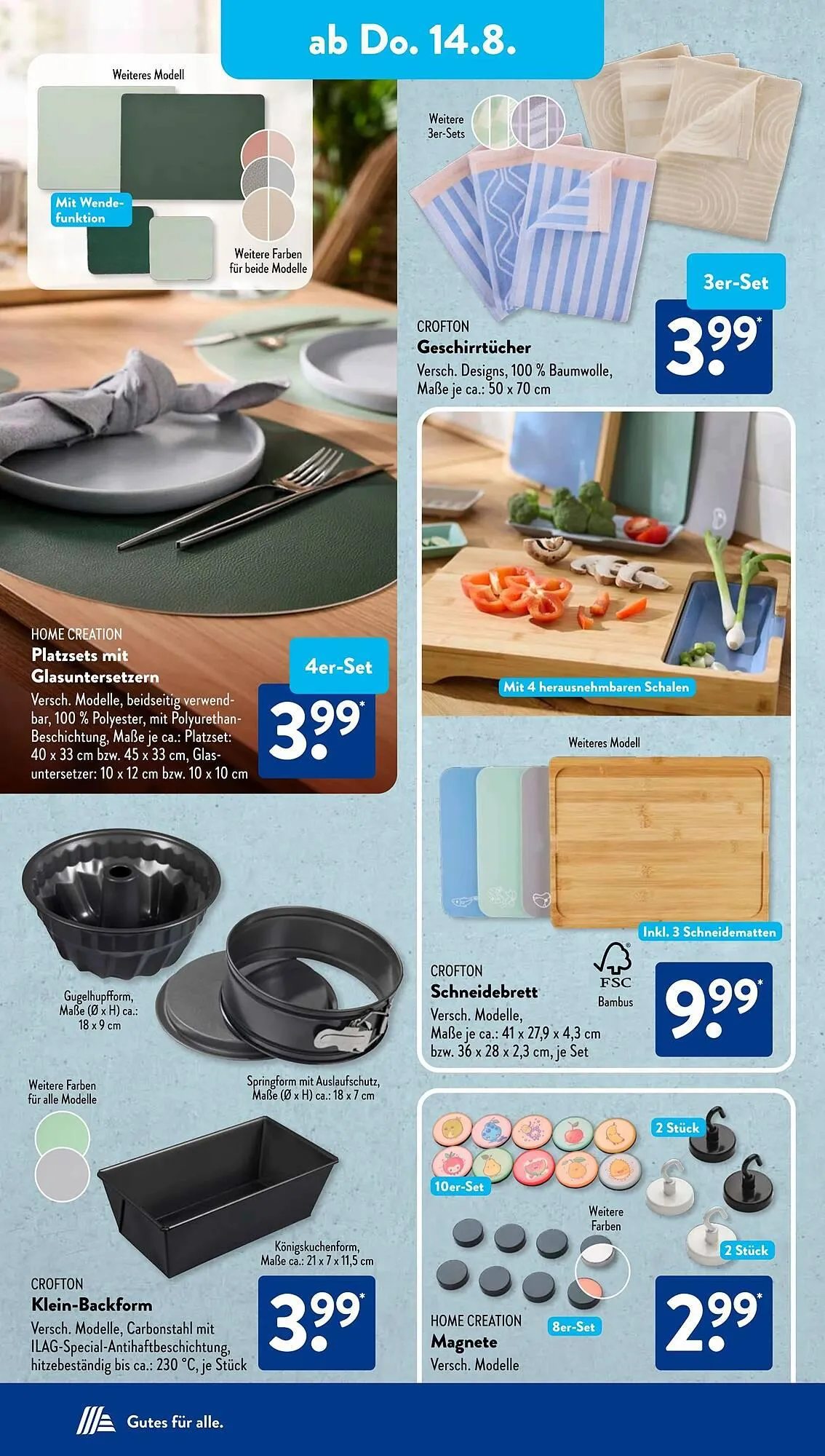 Aldi Süd Prospekt von 11. August bis 17. August 2025 - Prospekt seite 8