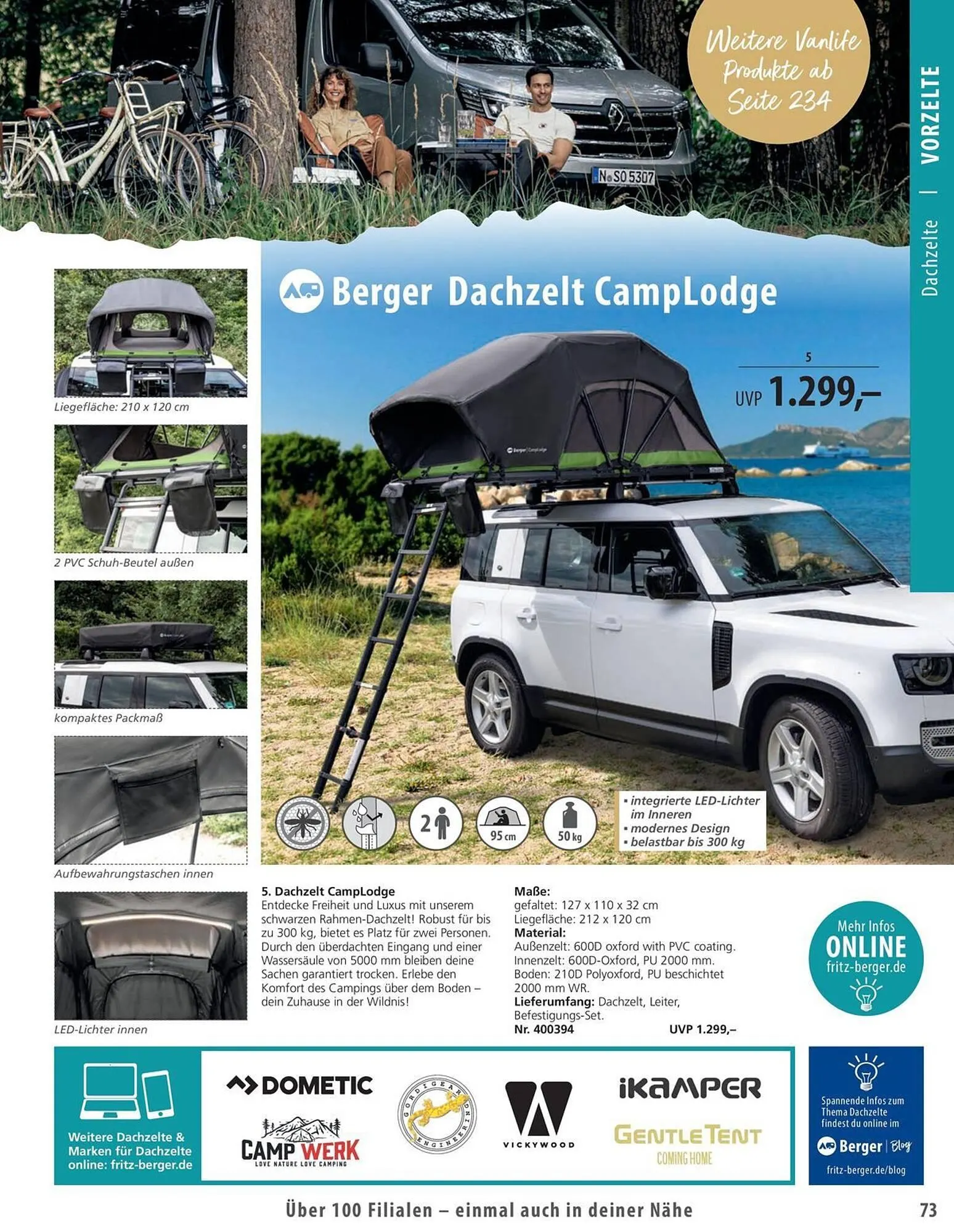 Fritz Berger Prospekt von 27. Mai bis 31. Dezember 2025 - Prospekt seite 73