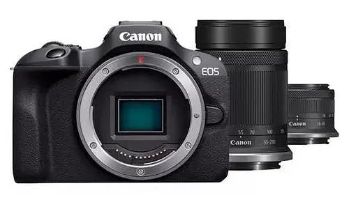 Canon EOS R100 + RF-S 18-45 IS STM + 55-210 IS STM