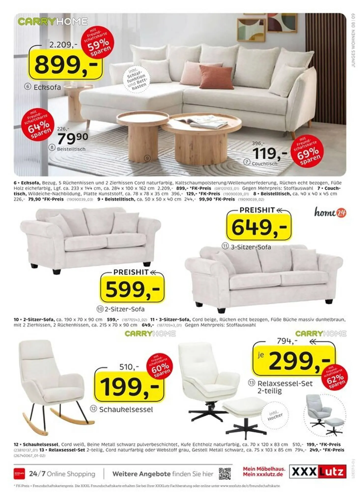 XXXLutz Prospekt von 30. Juni bis 13. Juli 2025 - Prospekt seite 9