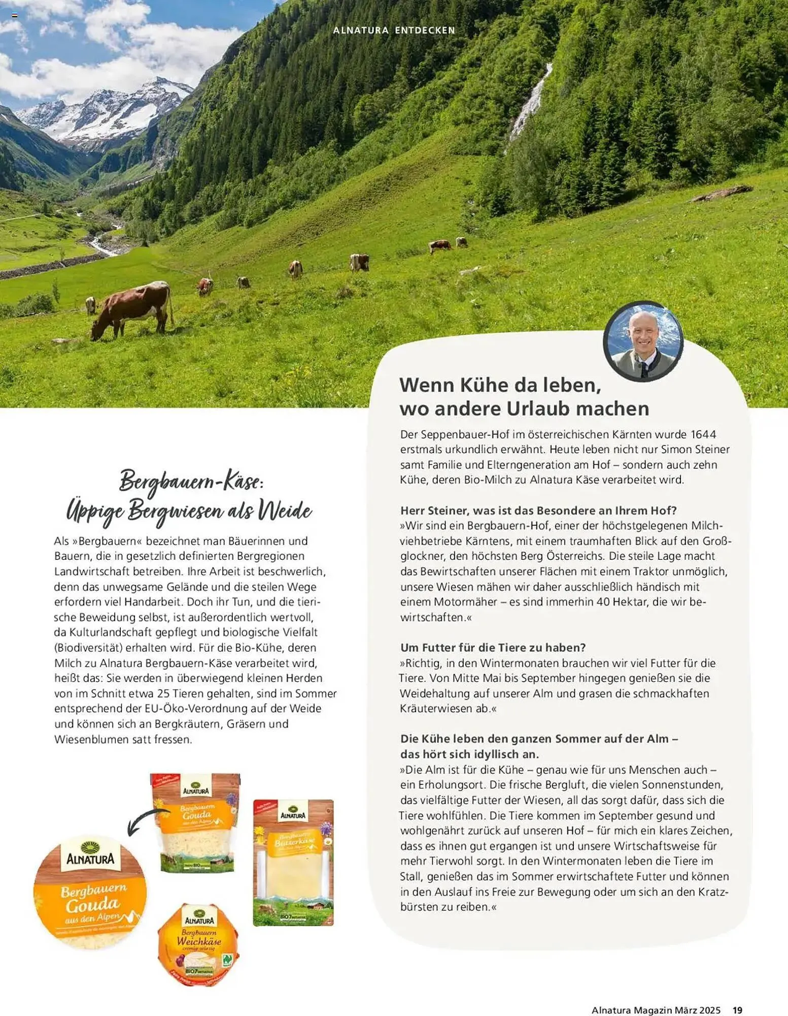 Alnatura Prospekt von 1. März bis 31. März 2025 - Prospekt seite 19