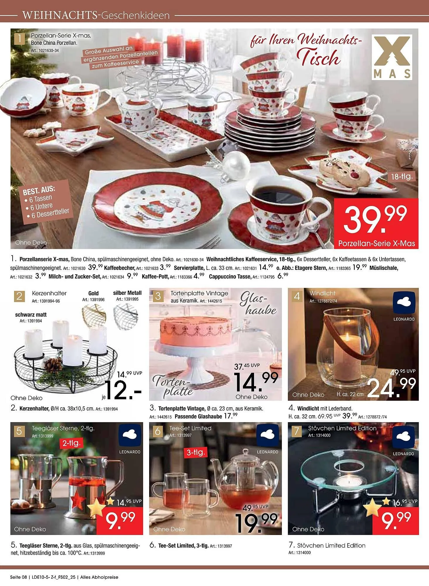 Zurbrüggen Prospekt von 11. Oktober bis 15. November 2025 - Prospekt seite 8