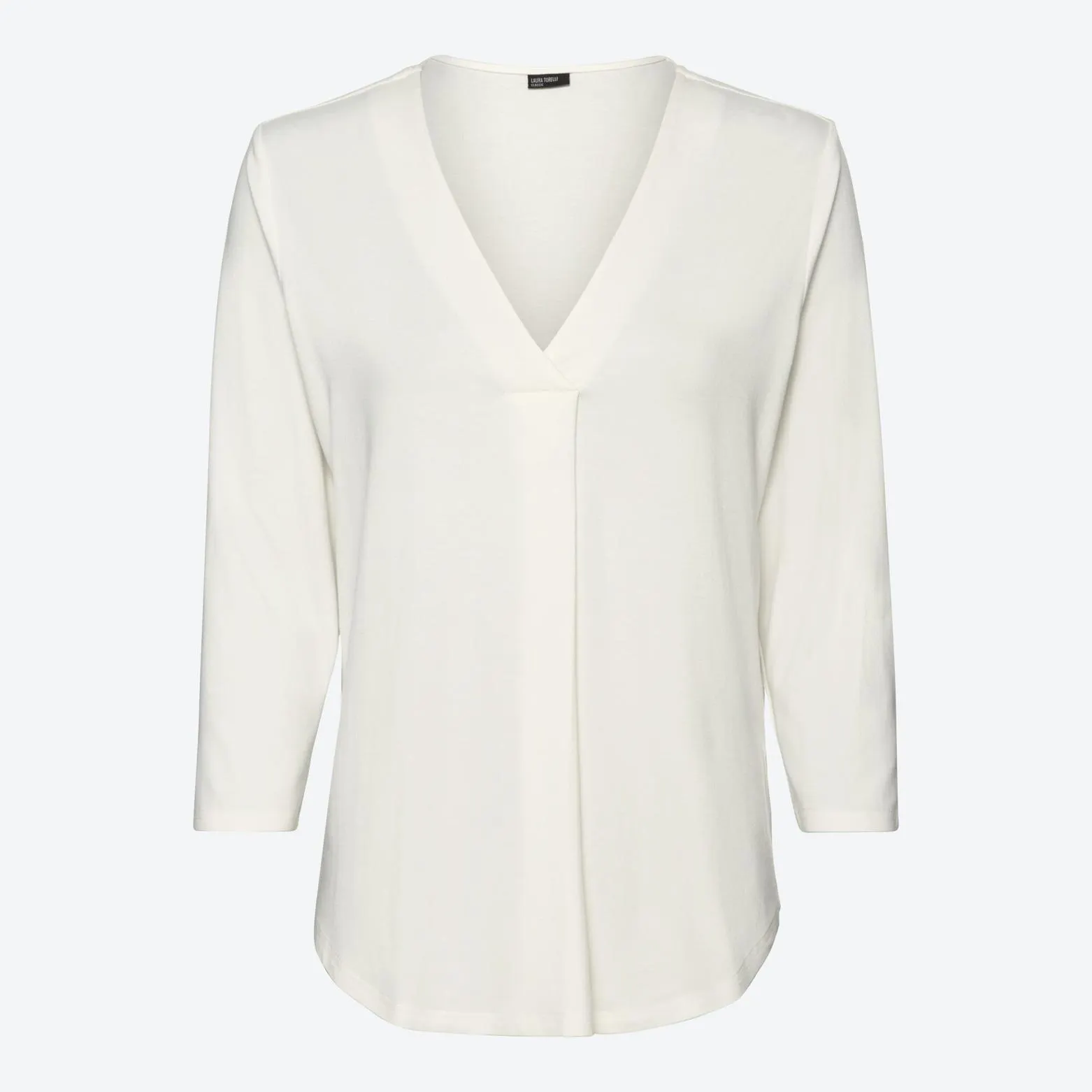 Damen-Blusenshirt mit V-Ausschnitt