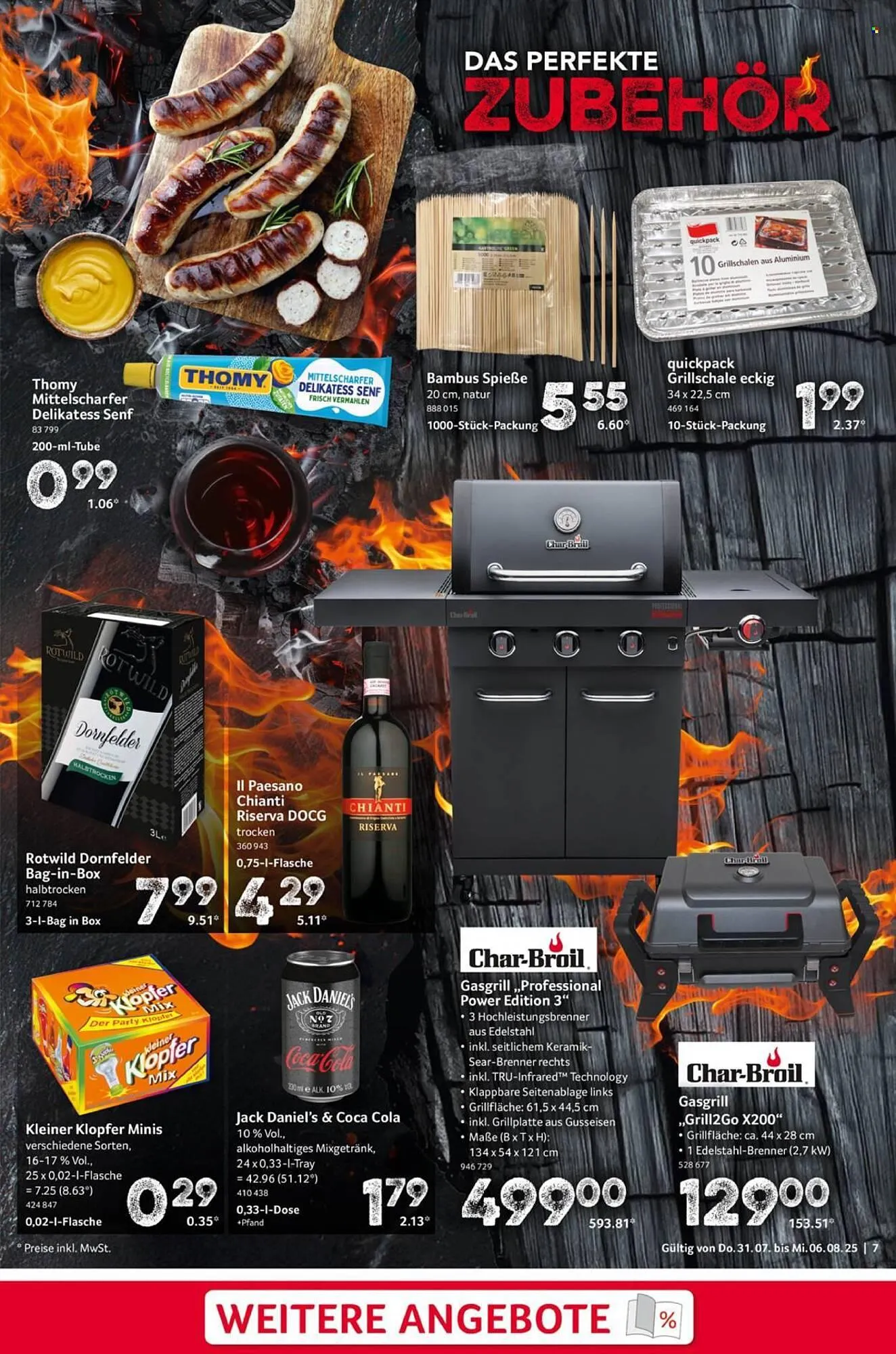 Selgros Prospekt von 31. Juli bis 6. August 2025 - Prospekt seite 7