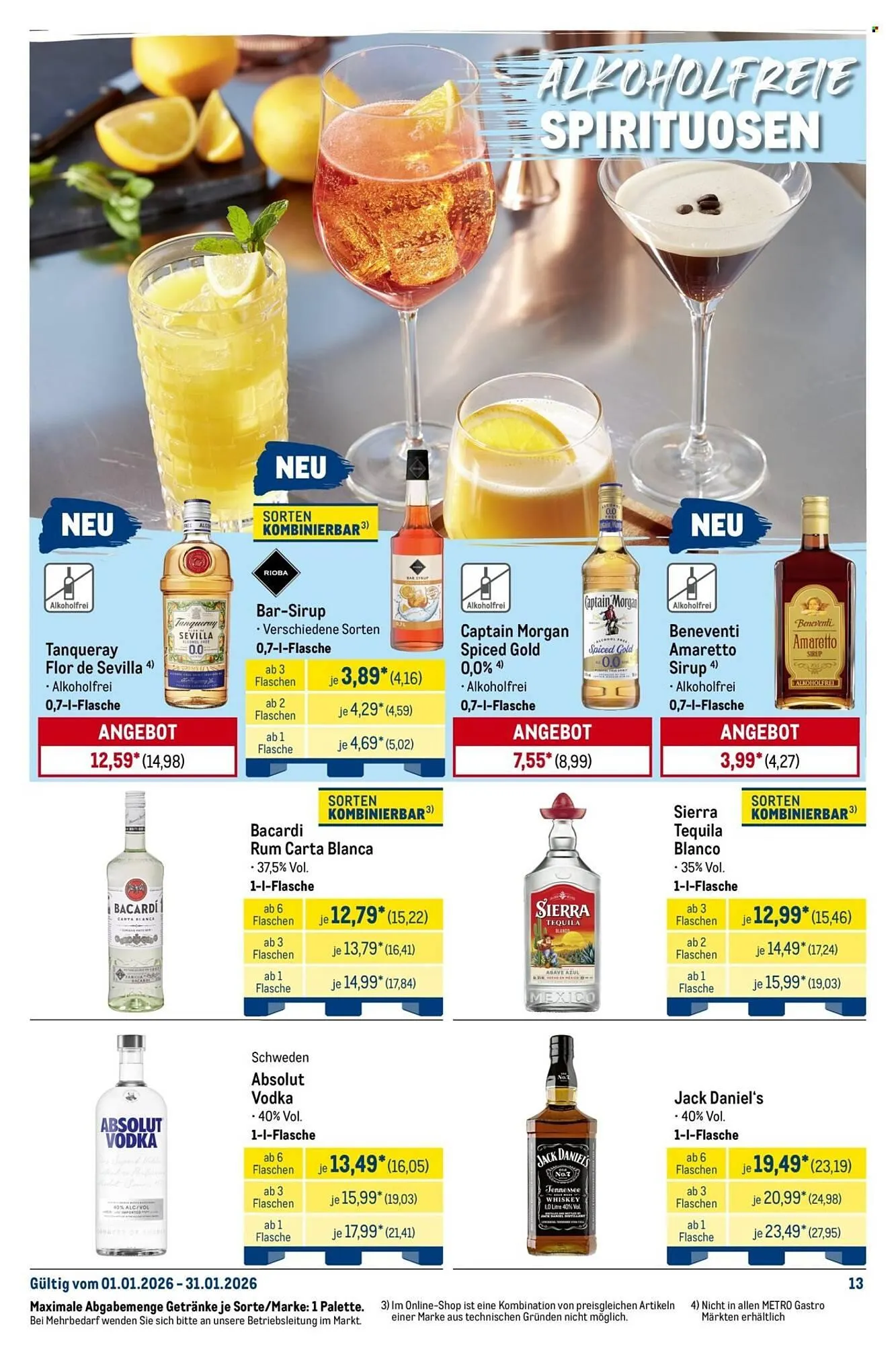 METRO Prospekt von 1. Januar bis 31. Januar 2026 - Prospekt seite 13