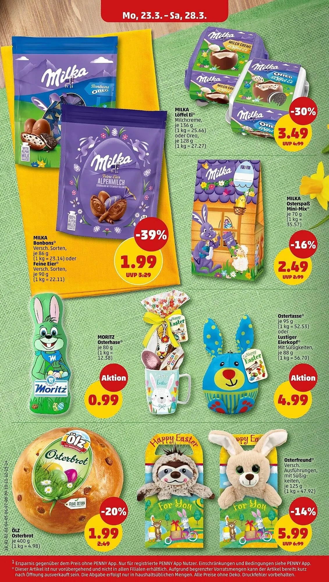 PENNY Prospekt von 23. März bis 29. März 2026 - Prospekt seite 18