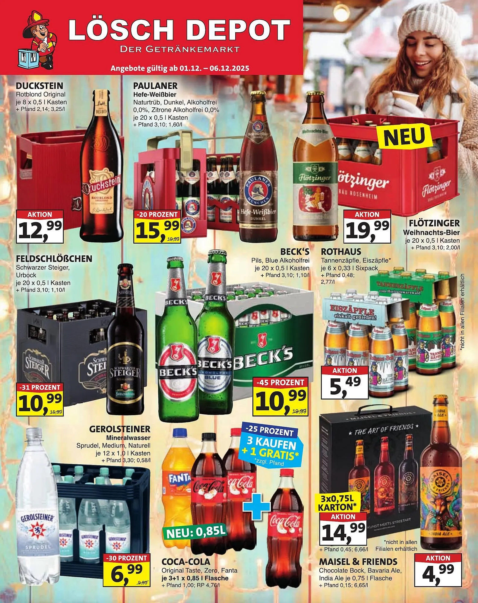 Lösch Depot Prospekt von 1. Dezember bis 6. Dezember 2025 - Prospekt seite 1