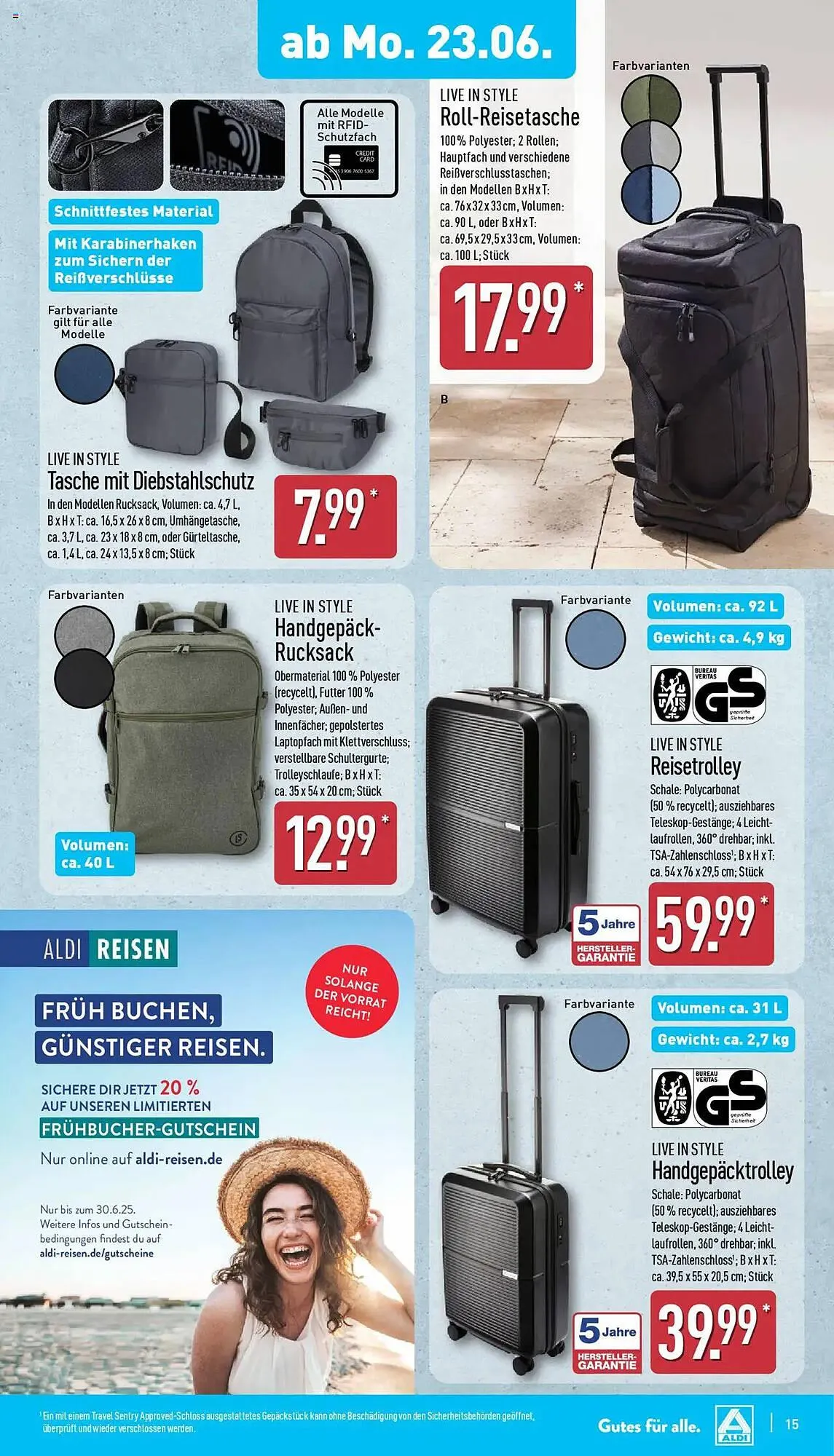 Aldi Nord Prospekt von 23. Juni bis 28. Juni 2025 - Prospekt seite 19