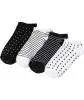 Gemusterte Sneakersocken 4er-Pack, Ergee