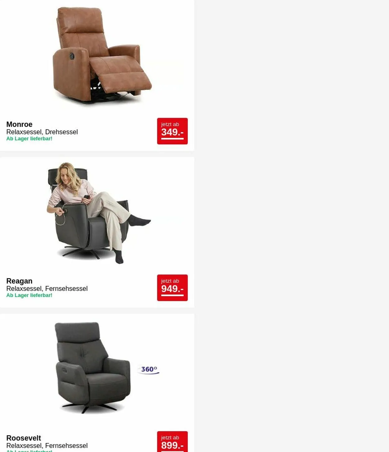 Seats and Sofas Aktueller Prospekt von 26. Mai bis 4. Juni 2025 - Prospekt seite 11