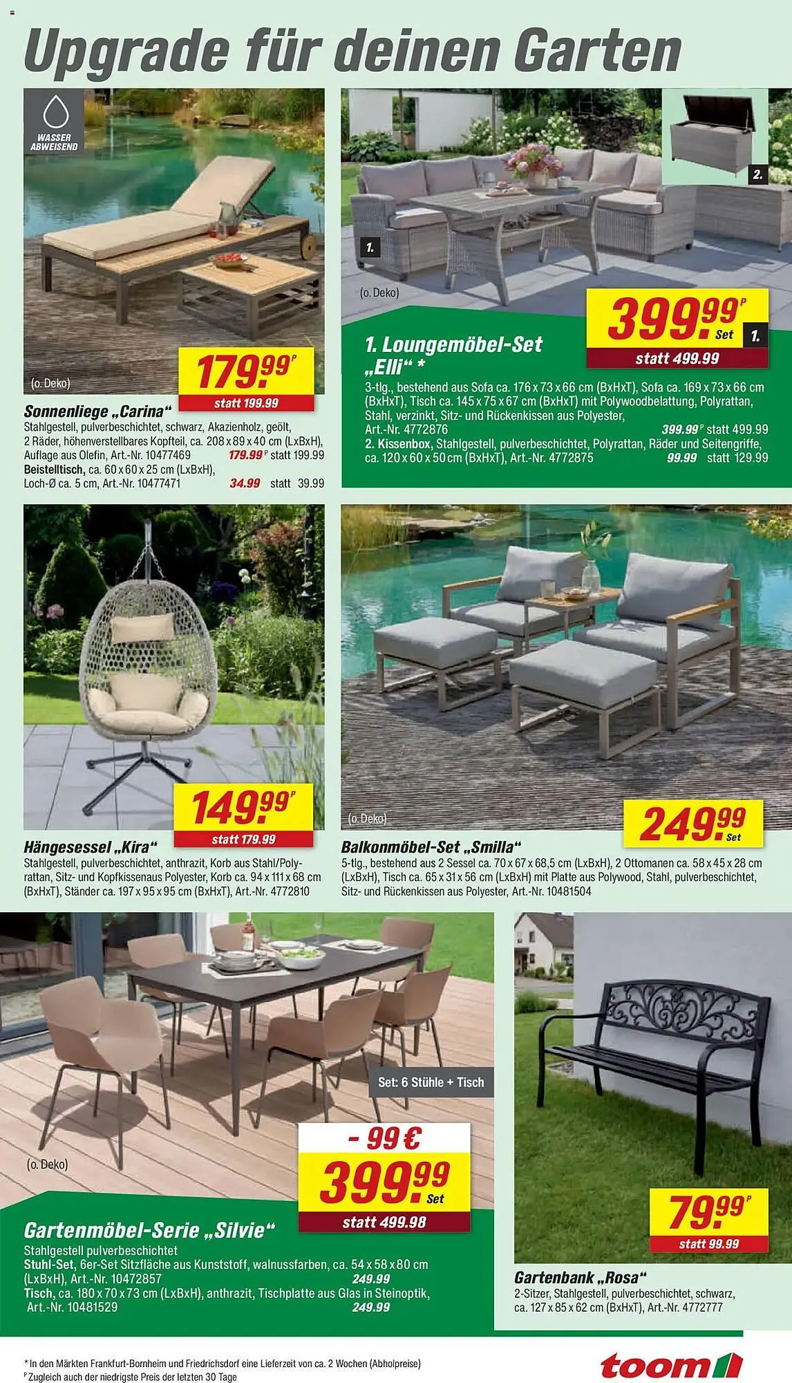 Toom Baumarkt Prospekt von 25. April bis 1. Mai 2026 - Prospekt seite 15