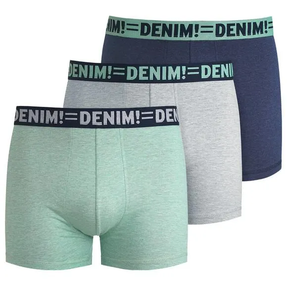 3 Herren Retroshorts meliert