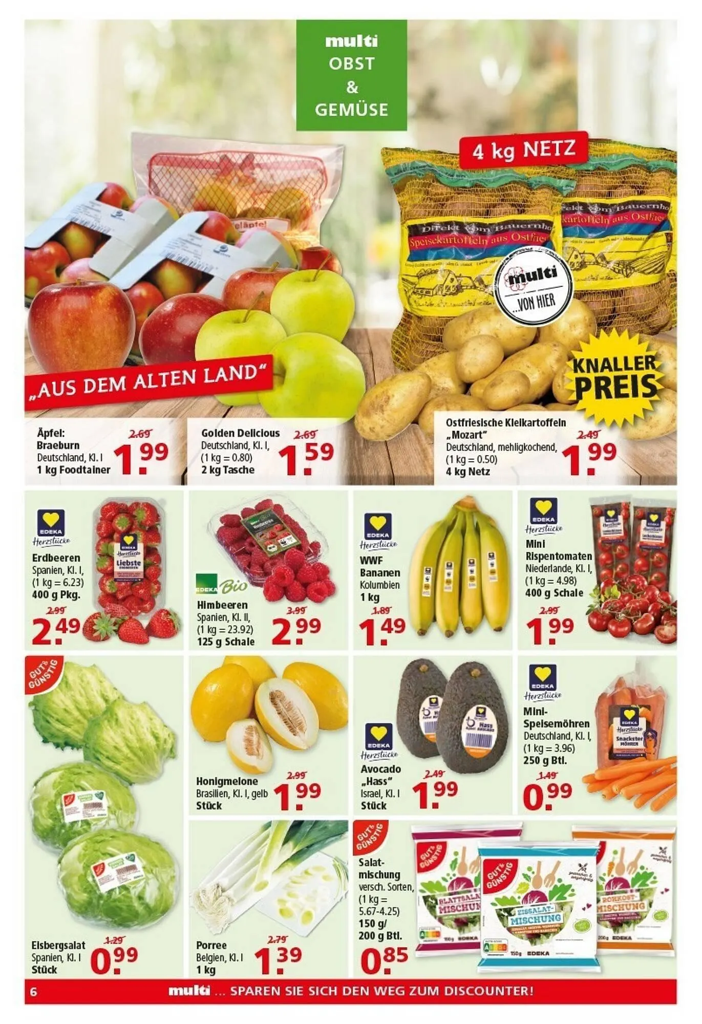 Multi Markt Prospekt von 23. März bis 28. März 2026 - Prospekt seite 6