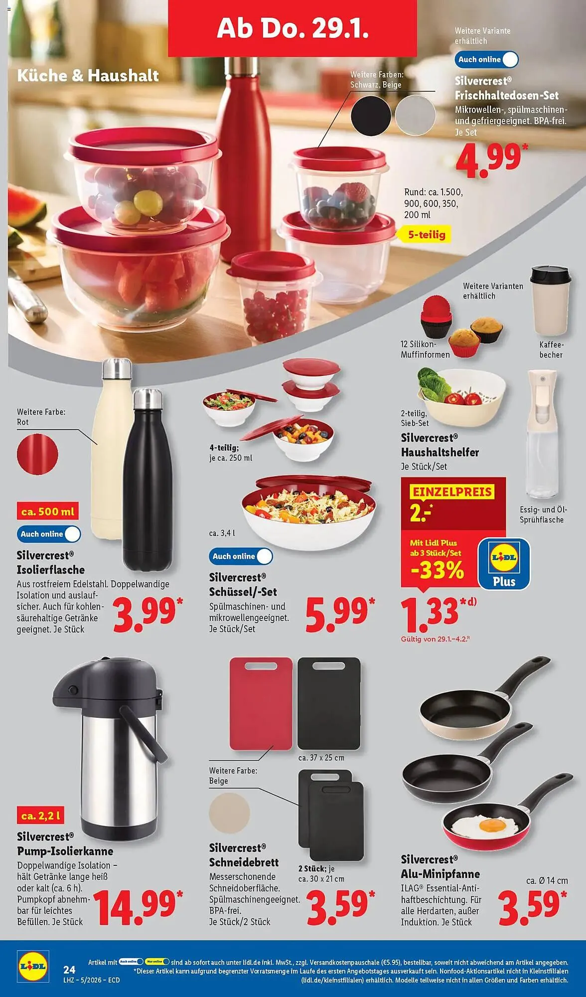 Lidl Prospekt von 26. Januar bis 31. Januar 2026 - Prospekt seite 28