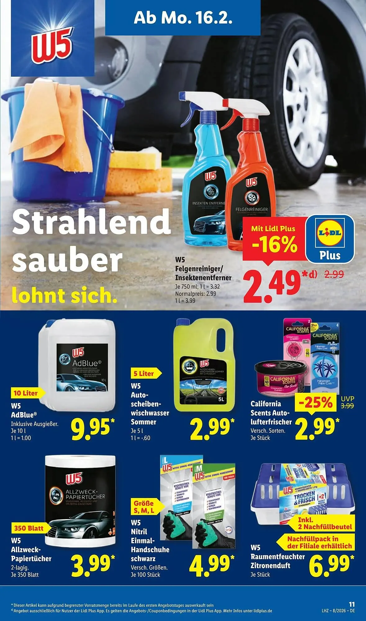 Lidl Prospekt von 16. Februar bis 22. Februar 2026 - Prospekt seite 27