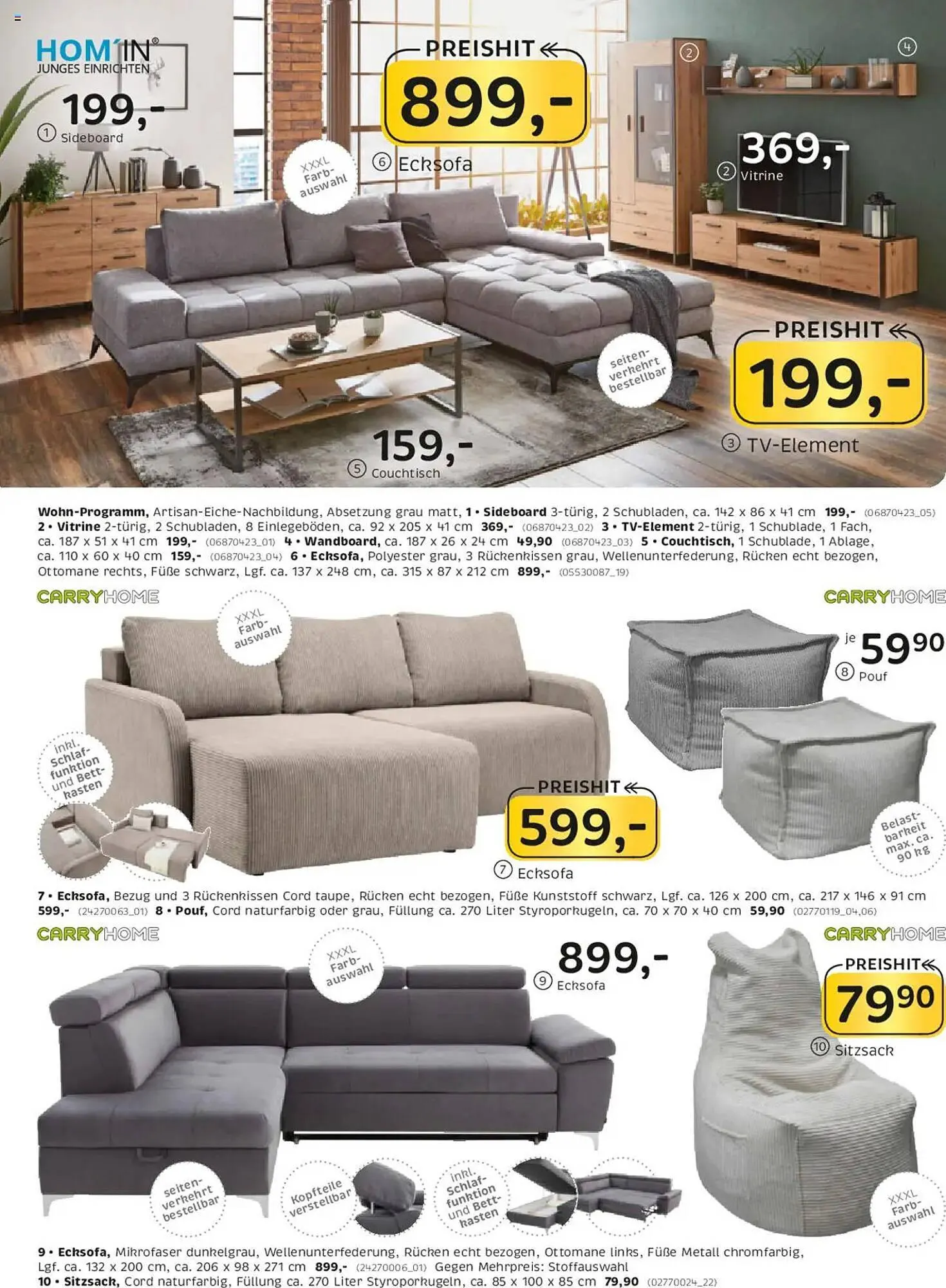 XXXLutz Prospekt von 6. April bis 20. April 2025 - Prospekt seite 6