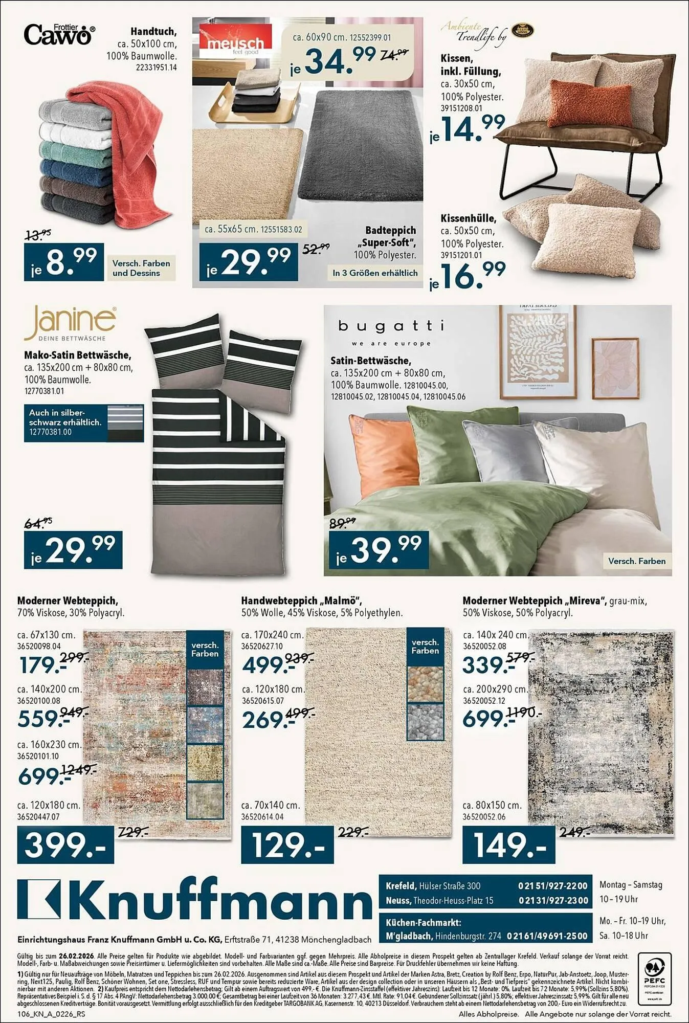 Franz Knuffmann Prospekt von 26. Januar bis 26. Februar 2026 - Prospekt seite 12