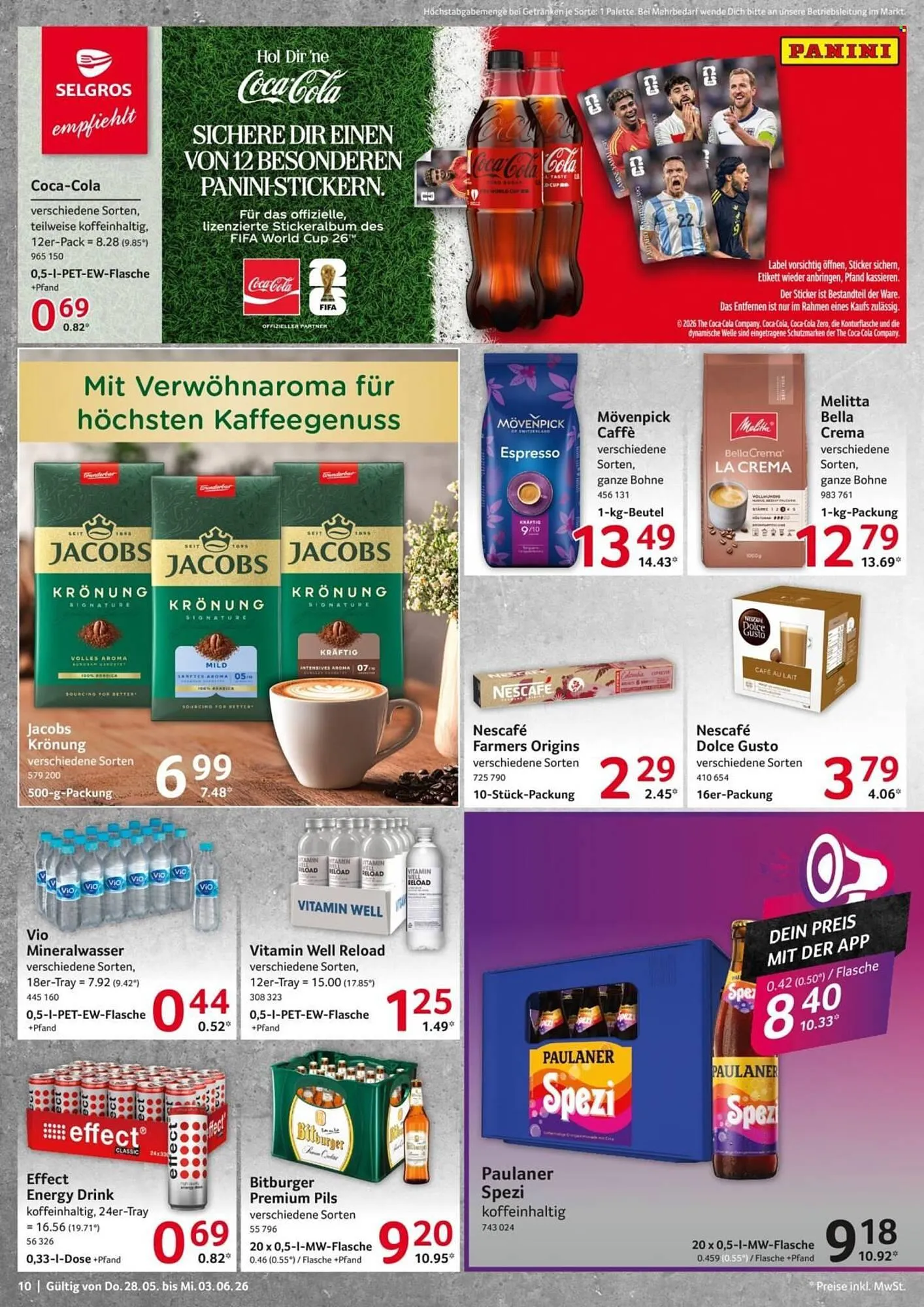 Selgros Prospekt von 28. Mai bis 3. Juni 2026 - Prospekt seite 10
