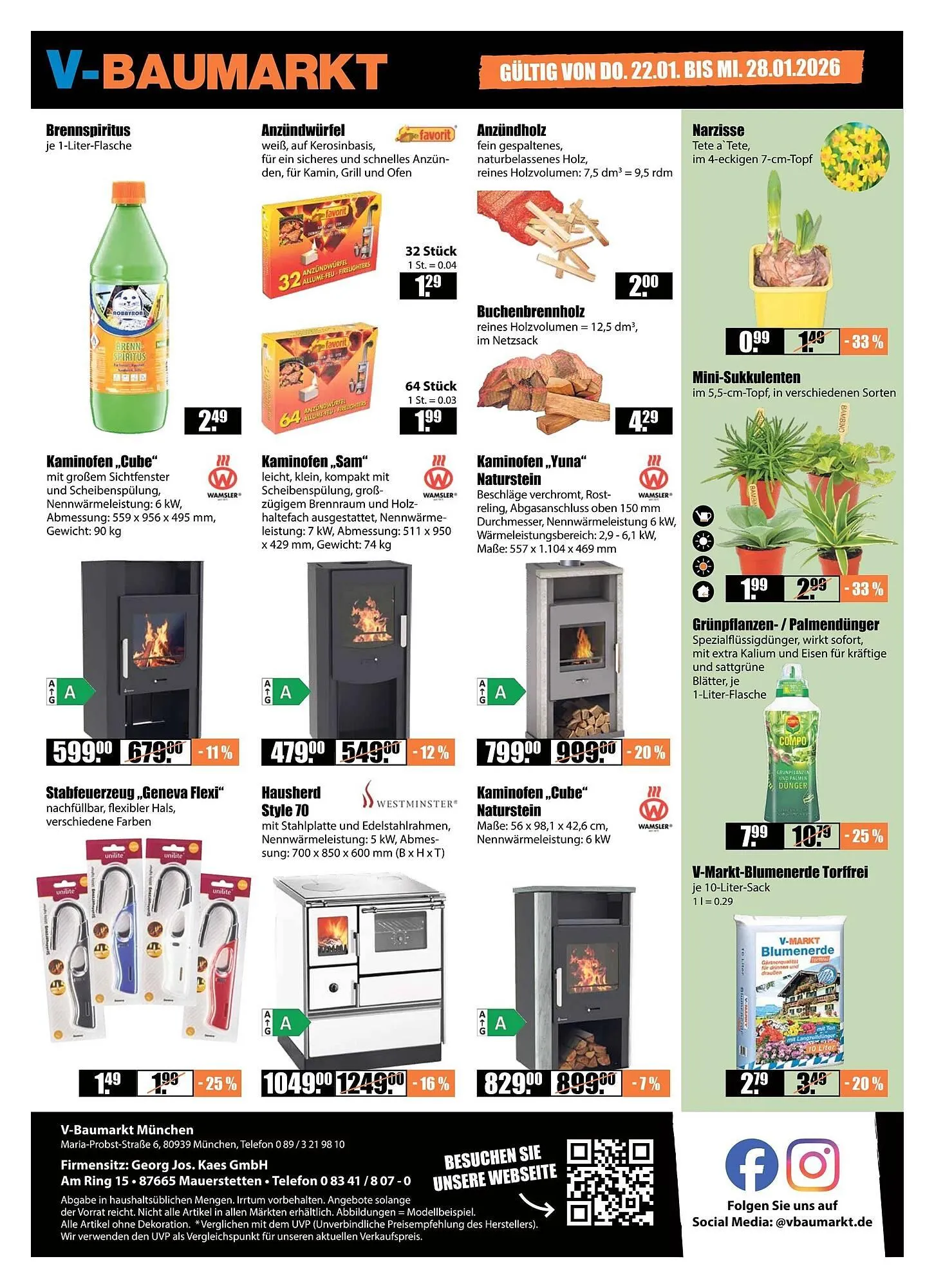 V Baumarkt Prospekt von 22. Januar bis 28. Januar 2026 - Prospekt seite 4
