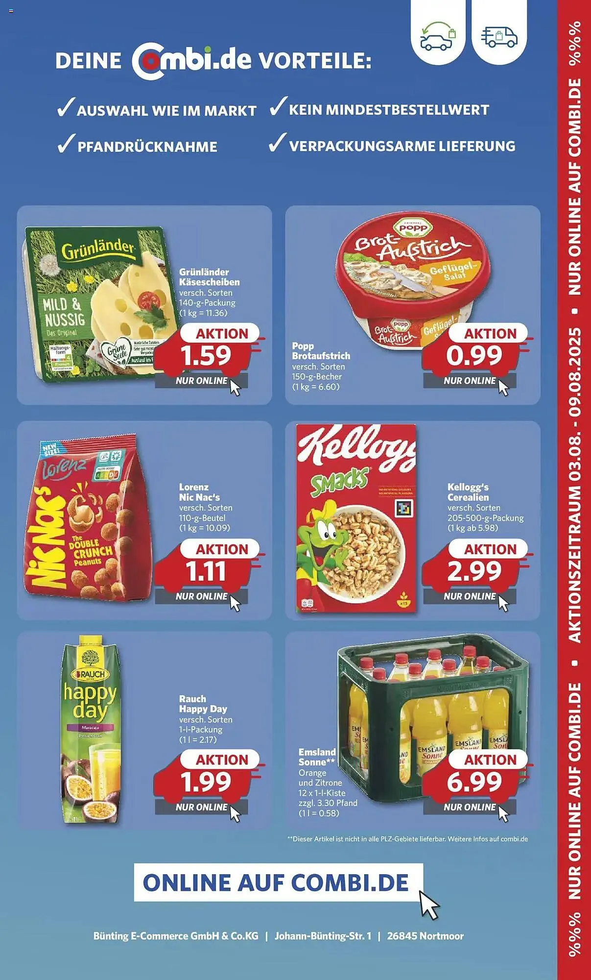 Combi Prospekt von 28. Juli bis 2. August 2025 - Prospekt seite 19