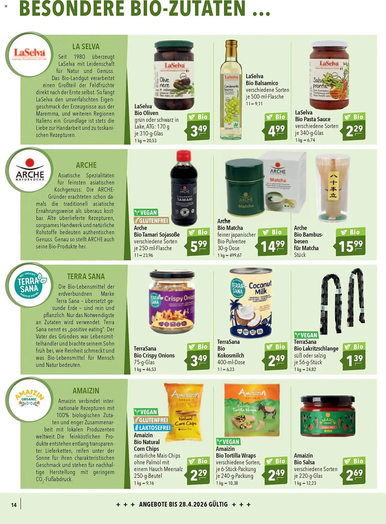 CITTI Markt Prospekt von 1. April bis 28. April 2026 - Prospekt seite 14